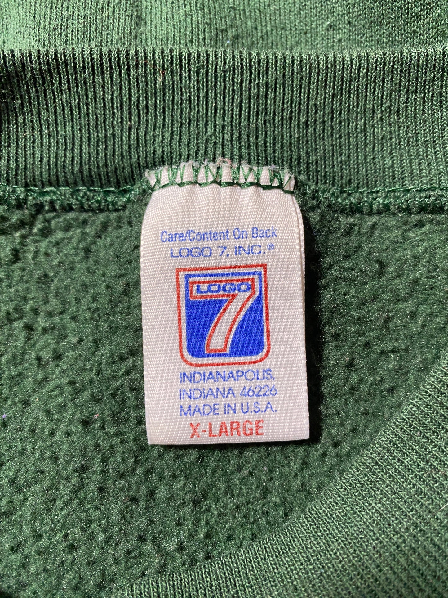 1995 GREEN BAY PACKERS Made in USA Size XL Vintage NFL Sweat-Shirt / G4102S