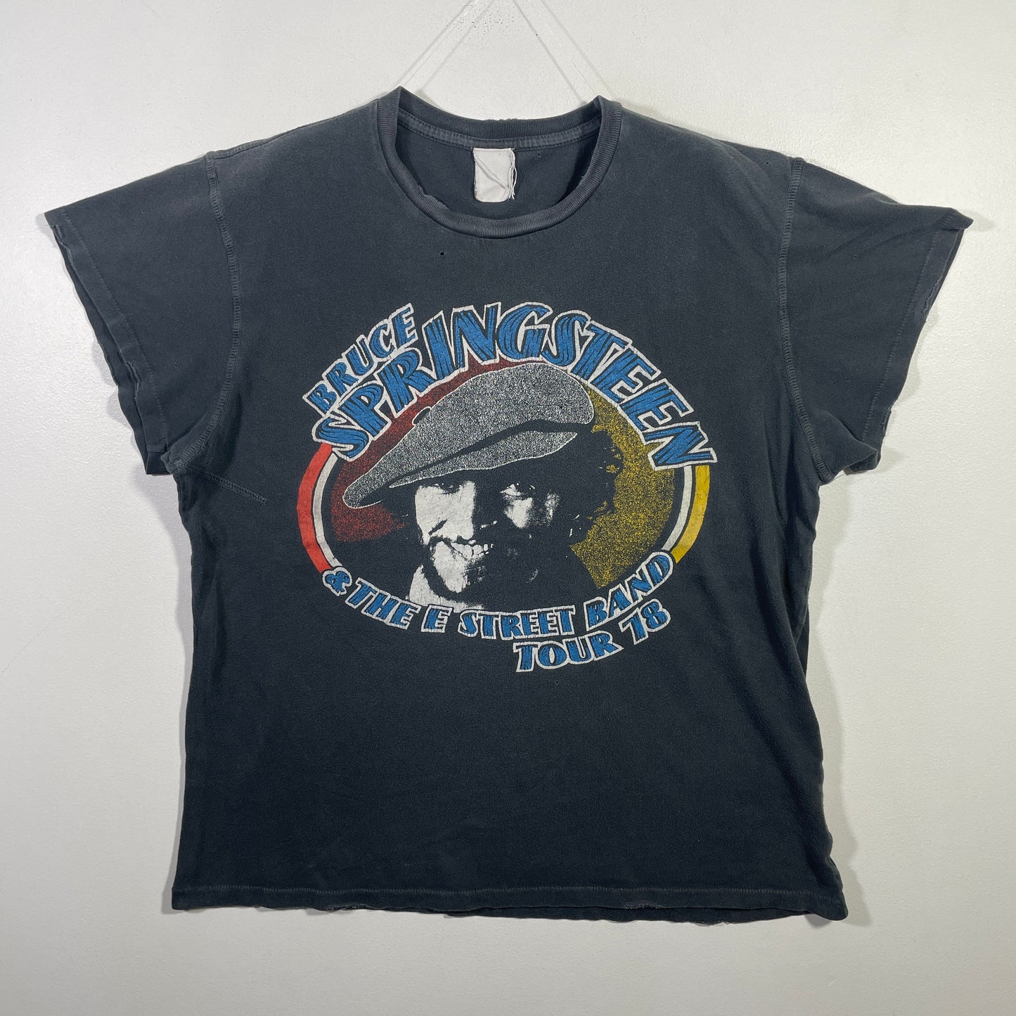 (Approx.M) 1978 BRUCE SPRINGSTEEN & THE E STREET BAND Vintage Music T-Shirt / A0811T