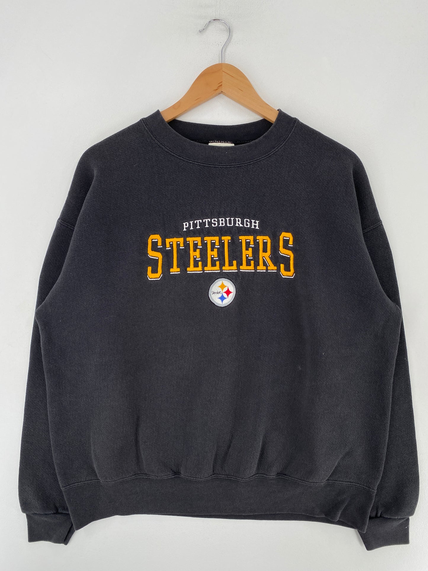 90’s PITTSBURGH STEELERS Size L NFL Sweat-Shirt / G3090S