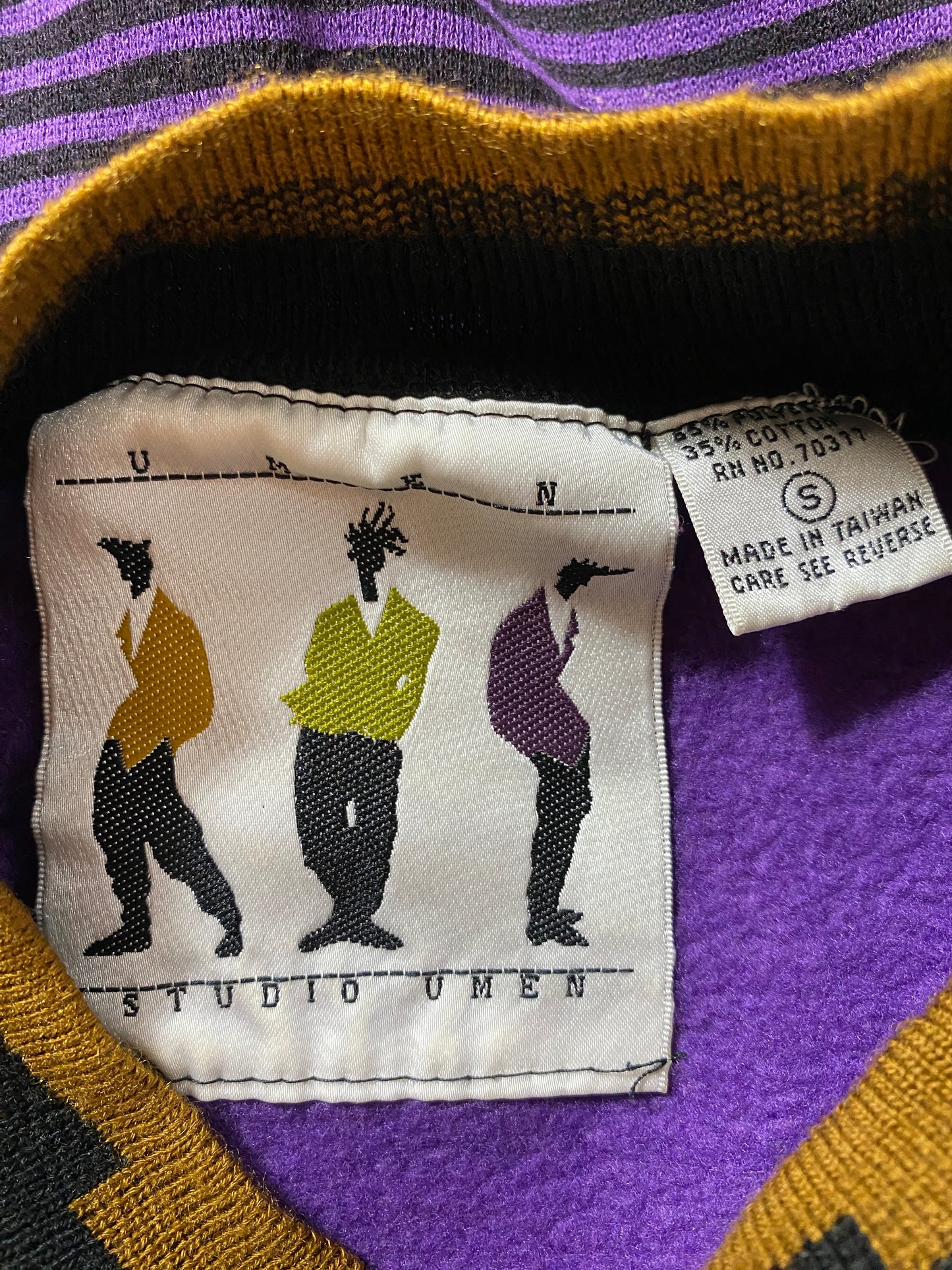 Vintage UMEN STUDIO Size S Sweat-Shirt / G4598S