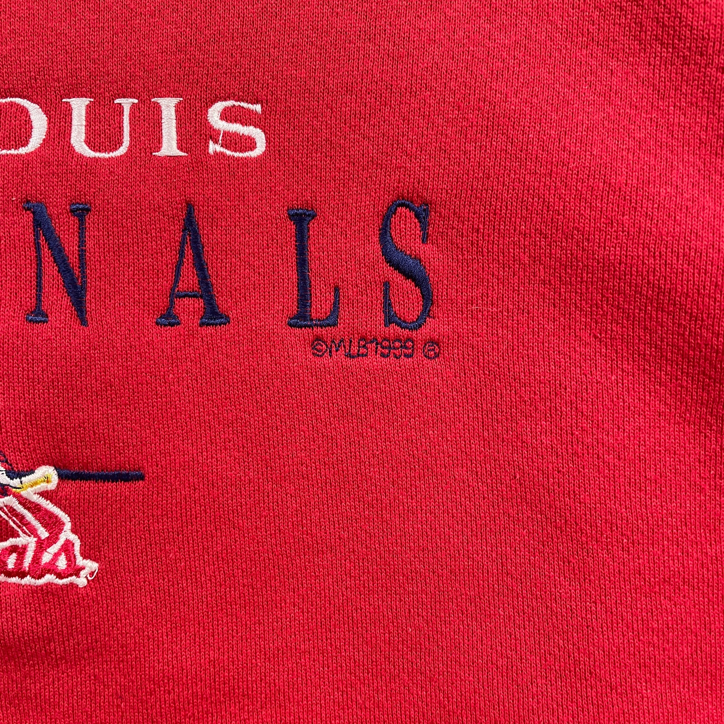 (L) 1999 ST. LOUIS CARDINALS Vintage MLB Sweatshirt / A1018S