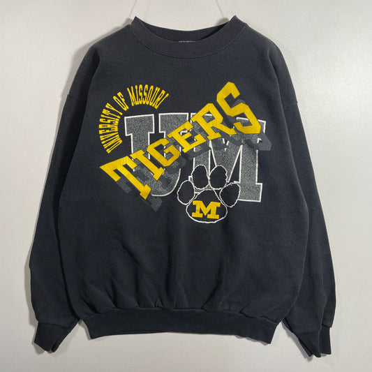 (XL) 90's UNIVERSITY OF MISSOURI TIGERS Vintage College Sweatshirt / A1126S