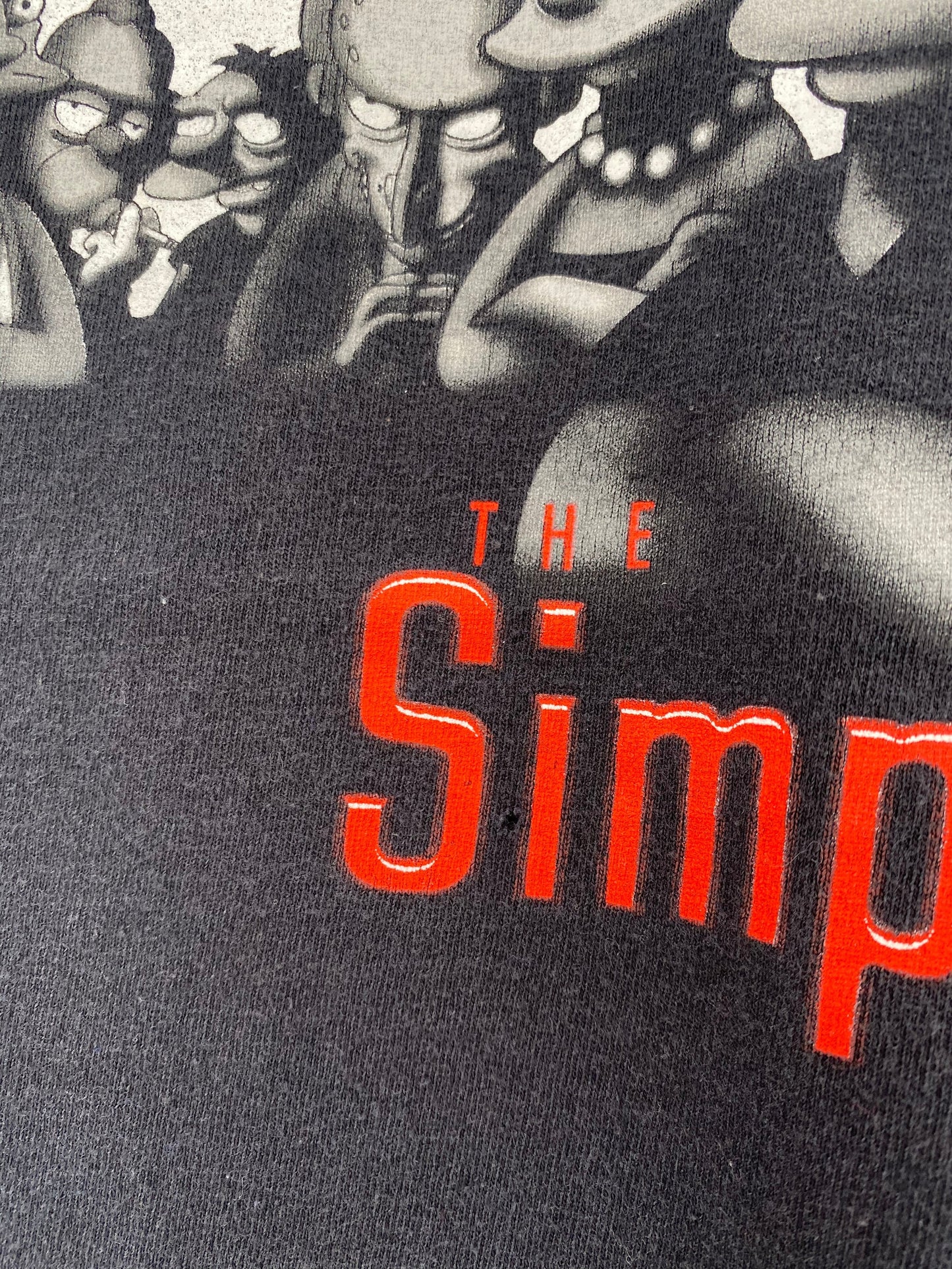 00’ THE SIMPSONS Size XL Vintage T-Shirt / G1279T