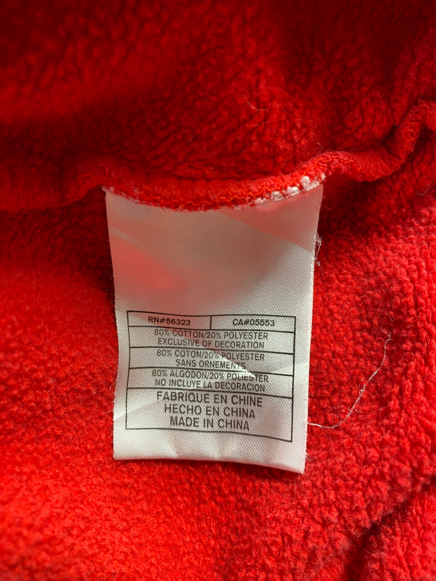 00' NIKE x OLE MISS Size XL Vintage College Hoodie Sweat-Shirt / F6782S