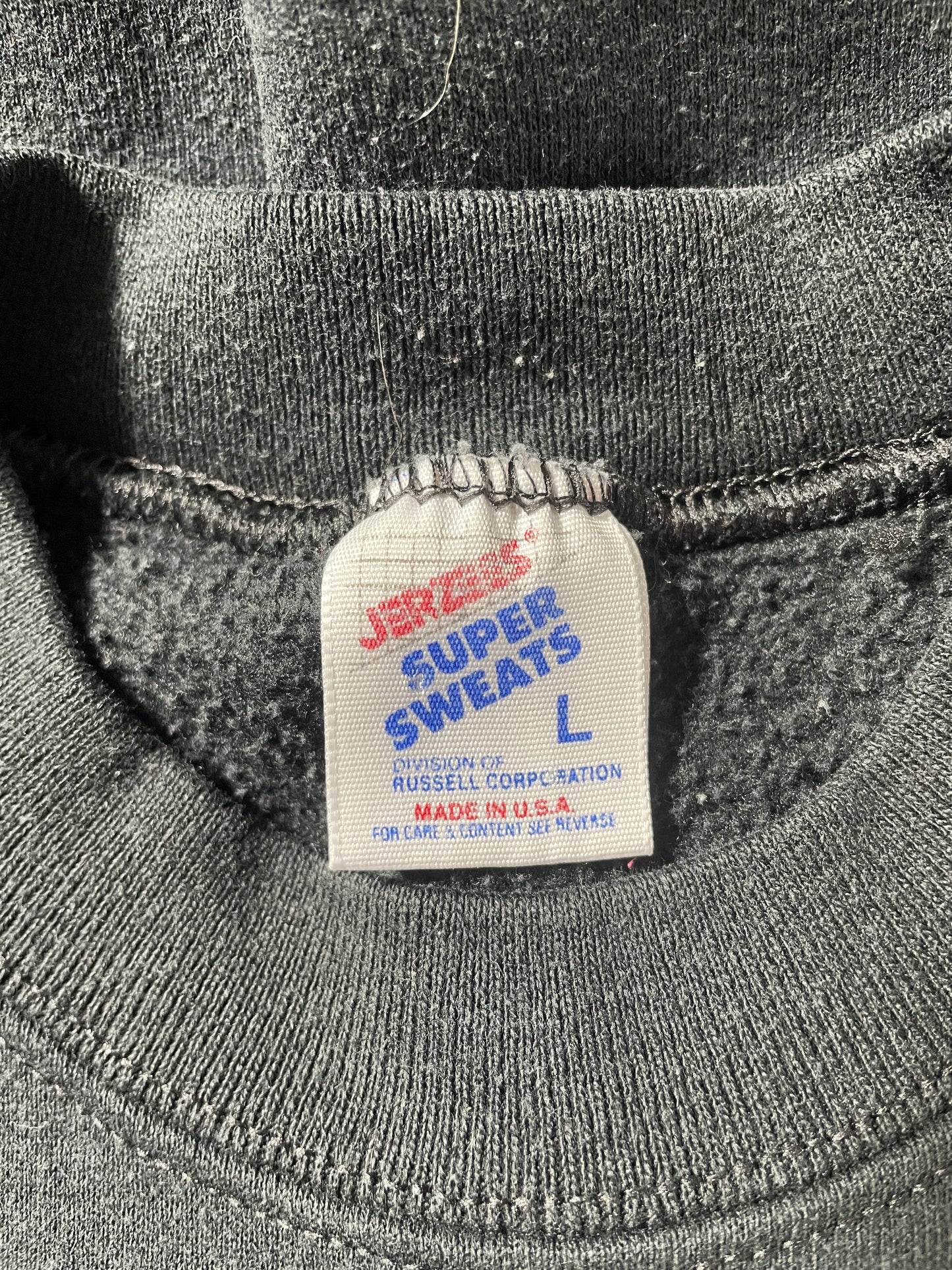 90's DRESSAGE Made in USA Size L Vintage Sweat-shirt / G2182S