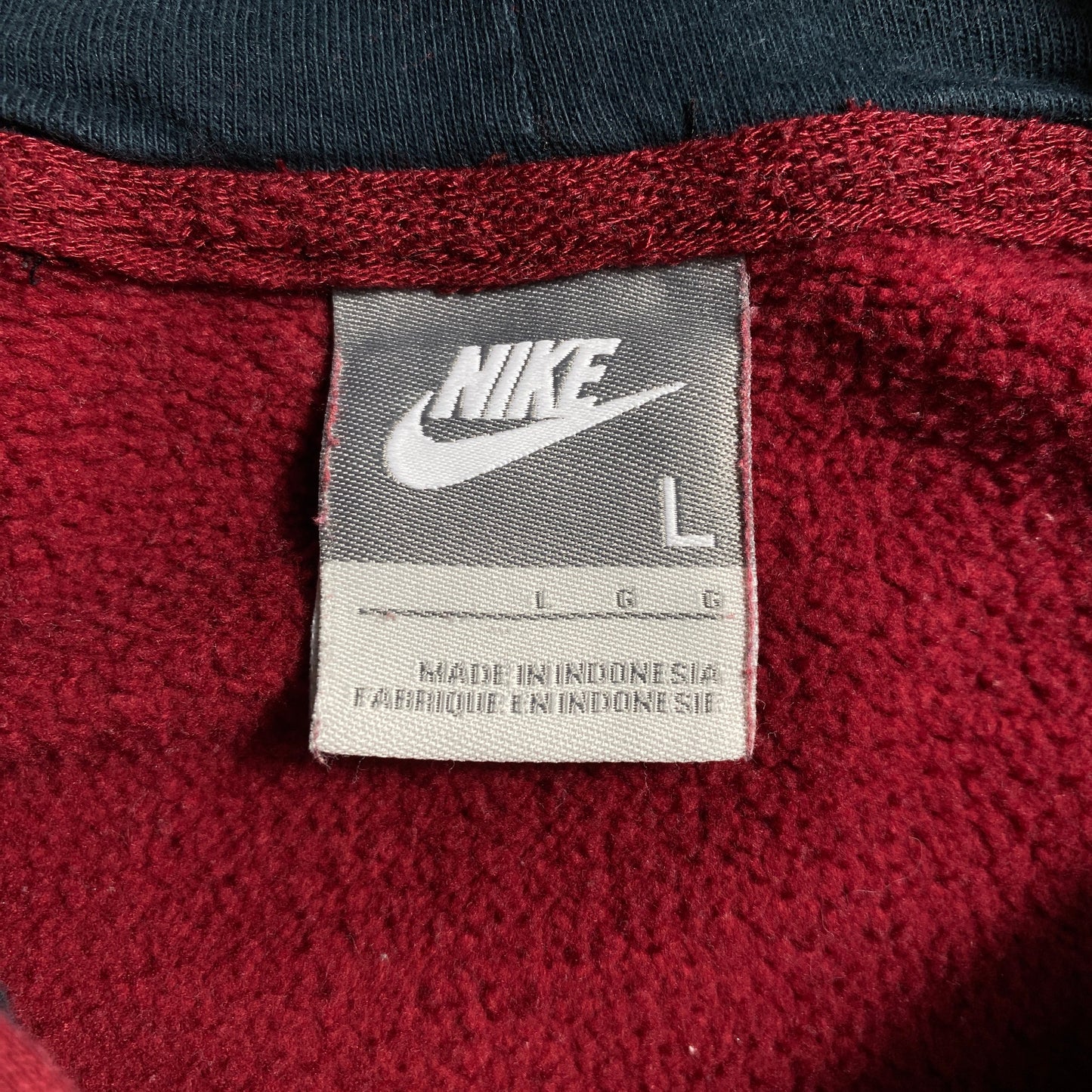 (L) 00' NIKE MINI SWOOSH Hoodie Sweat-Shirt / A0061S