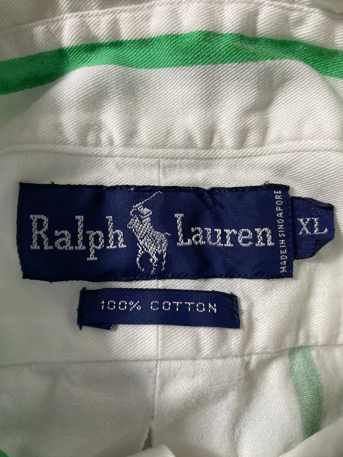 90’s POLO RALPH LAUREN Size XL Button Down Shirt / F1397R