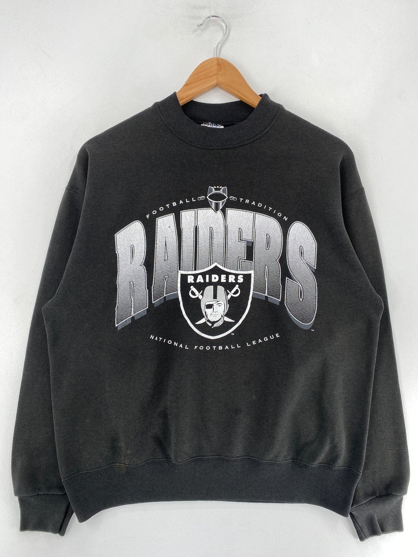 90’s LAS VRGAS RAIDERS Size Boys L NFL Sweat-Shirt / F4510S