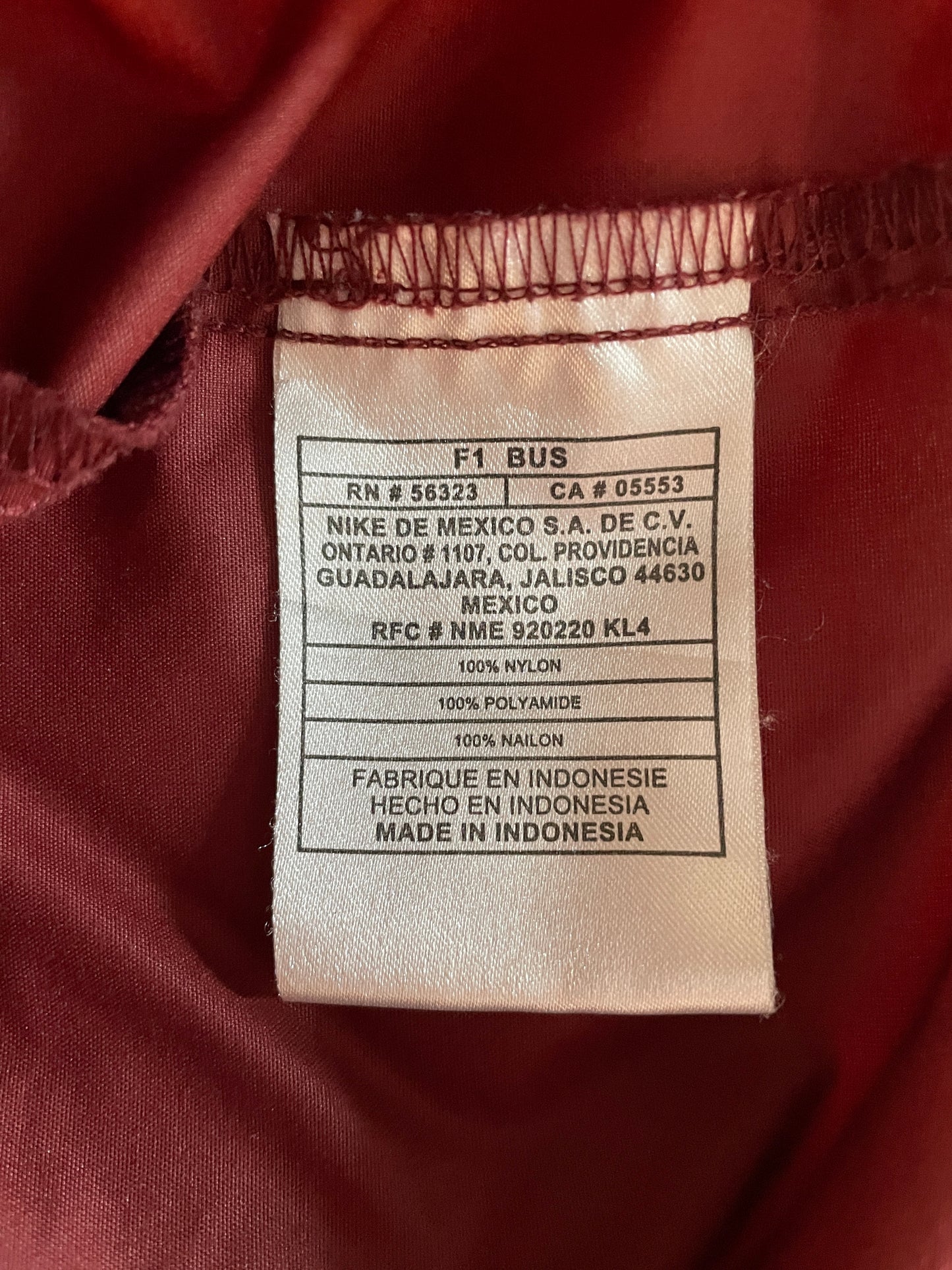00' NIKE Size L Vintage Nylon Jacket / F7917N