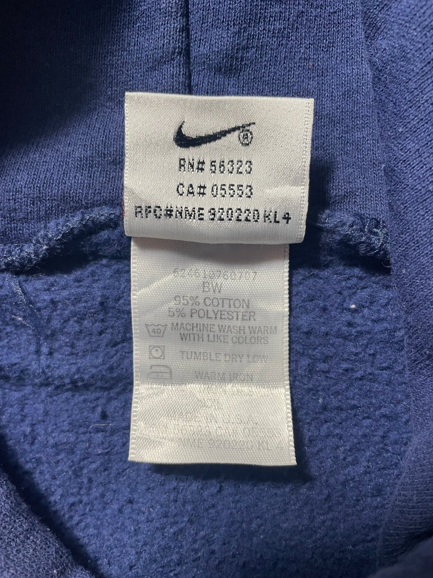 90's NIKE Made in USA Size XXL Vintage Hoodie Sweat-Shirt / G6257S