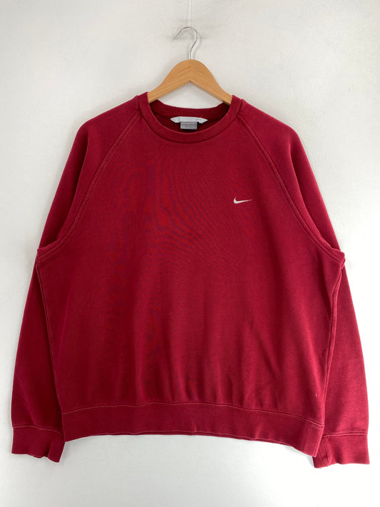 00’ NIKE MINI SWOOSH Size L Vintage Sweat-shirt / G3585S