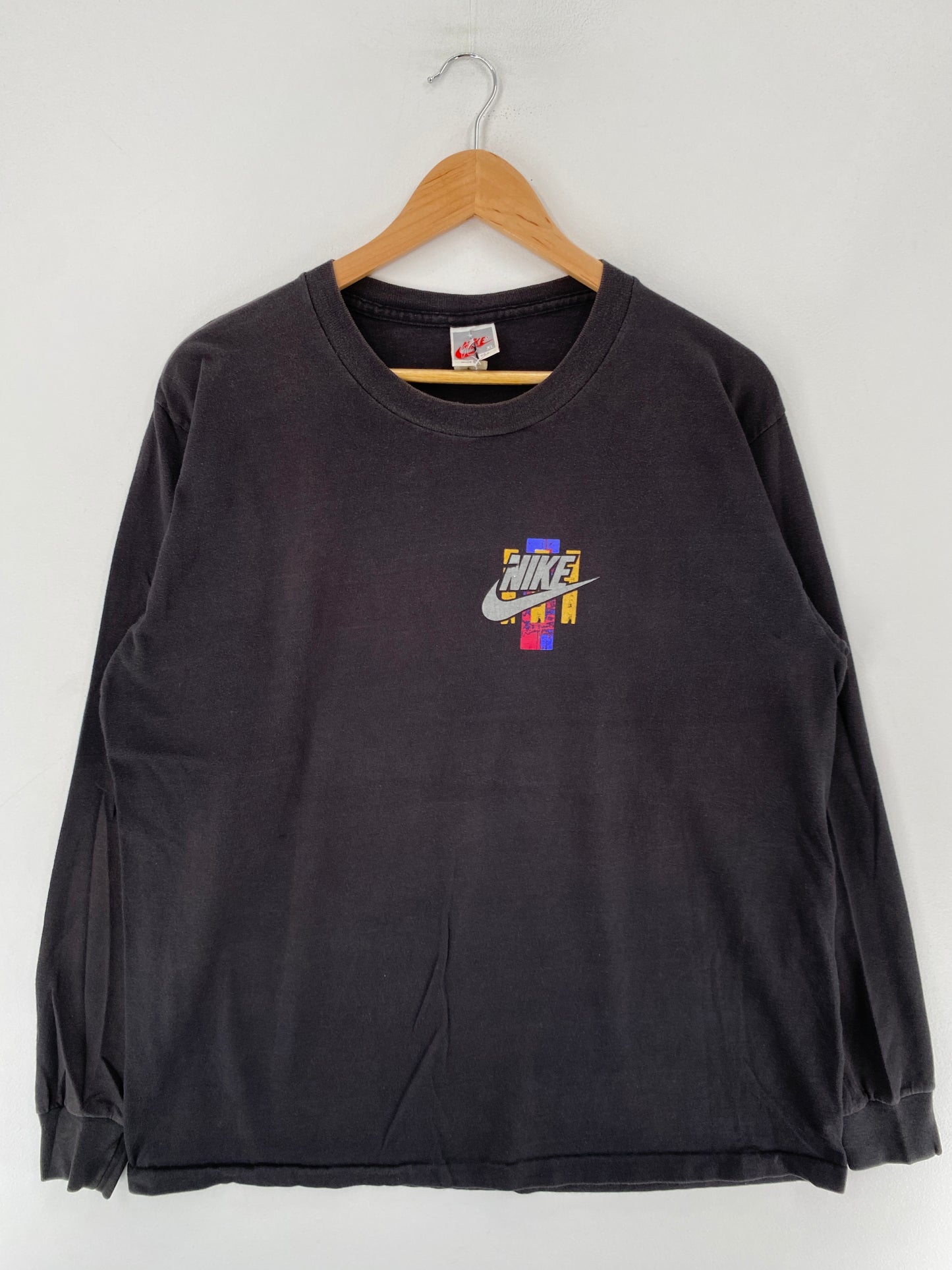 90's NIKE Made in USA Size XL Vintage Long T-Shirt / G3356T