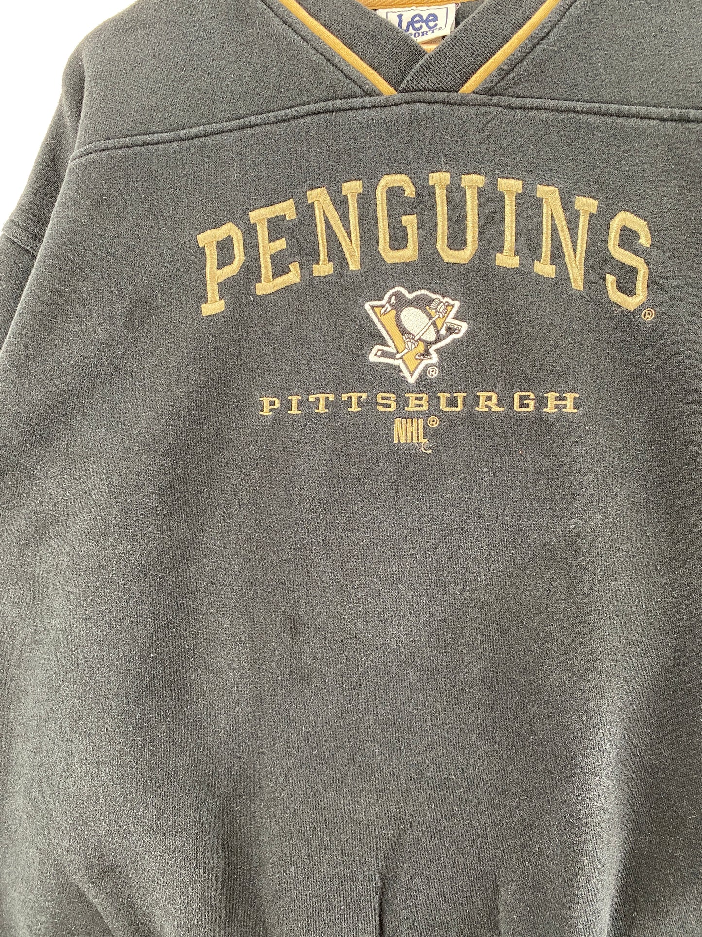 00’ PITTSBURGH PENGUINS Size Approx.L NHL Sweat-Shirt / F6052S