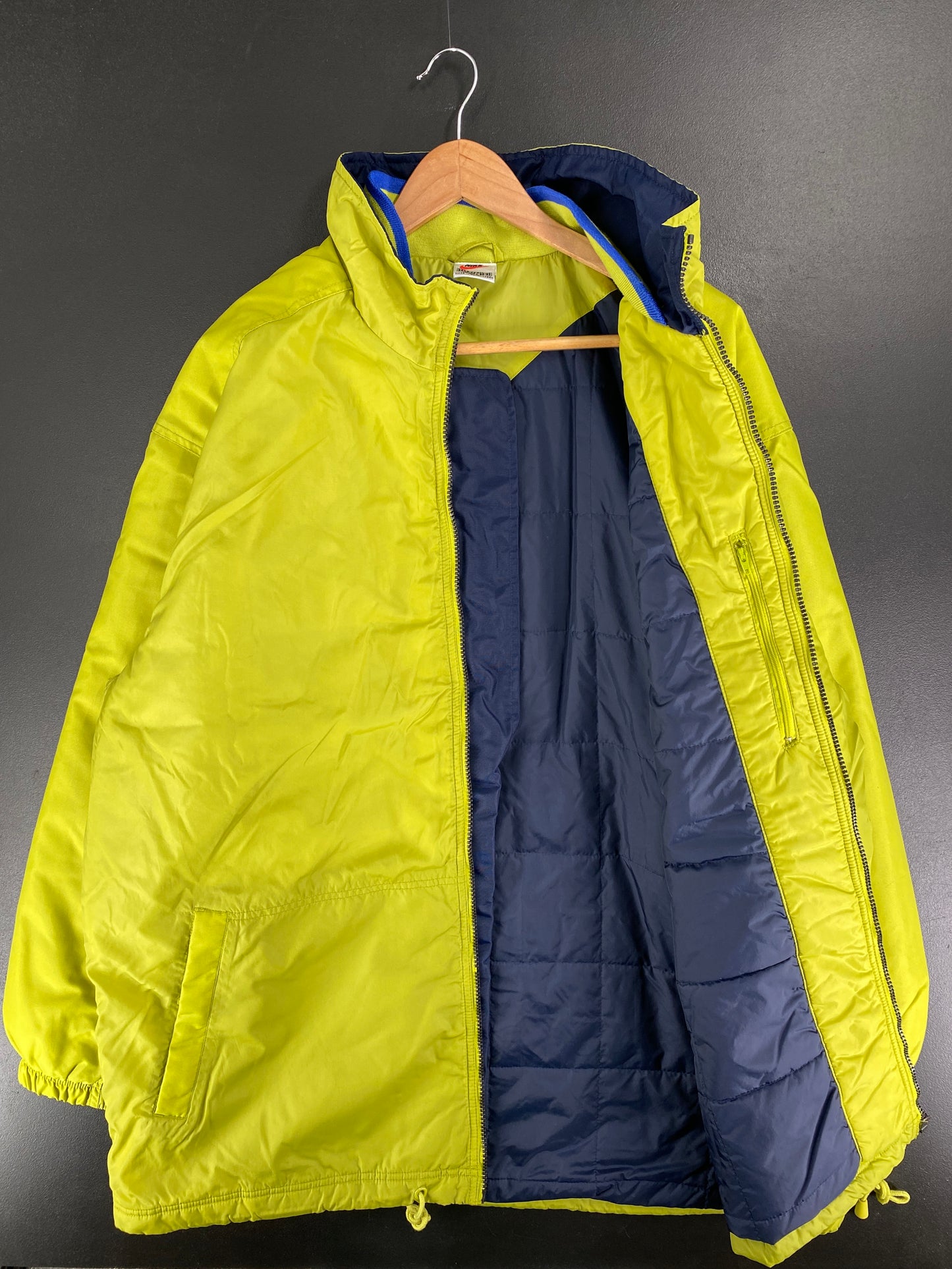 90's NIKE Size L Vintage Nylon Padded Zip-up Jacket / G5898N