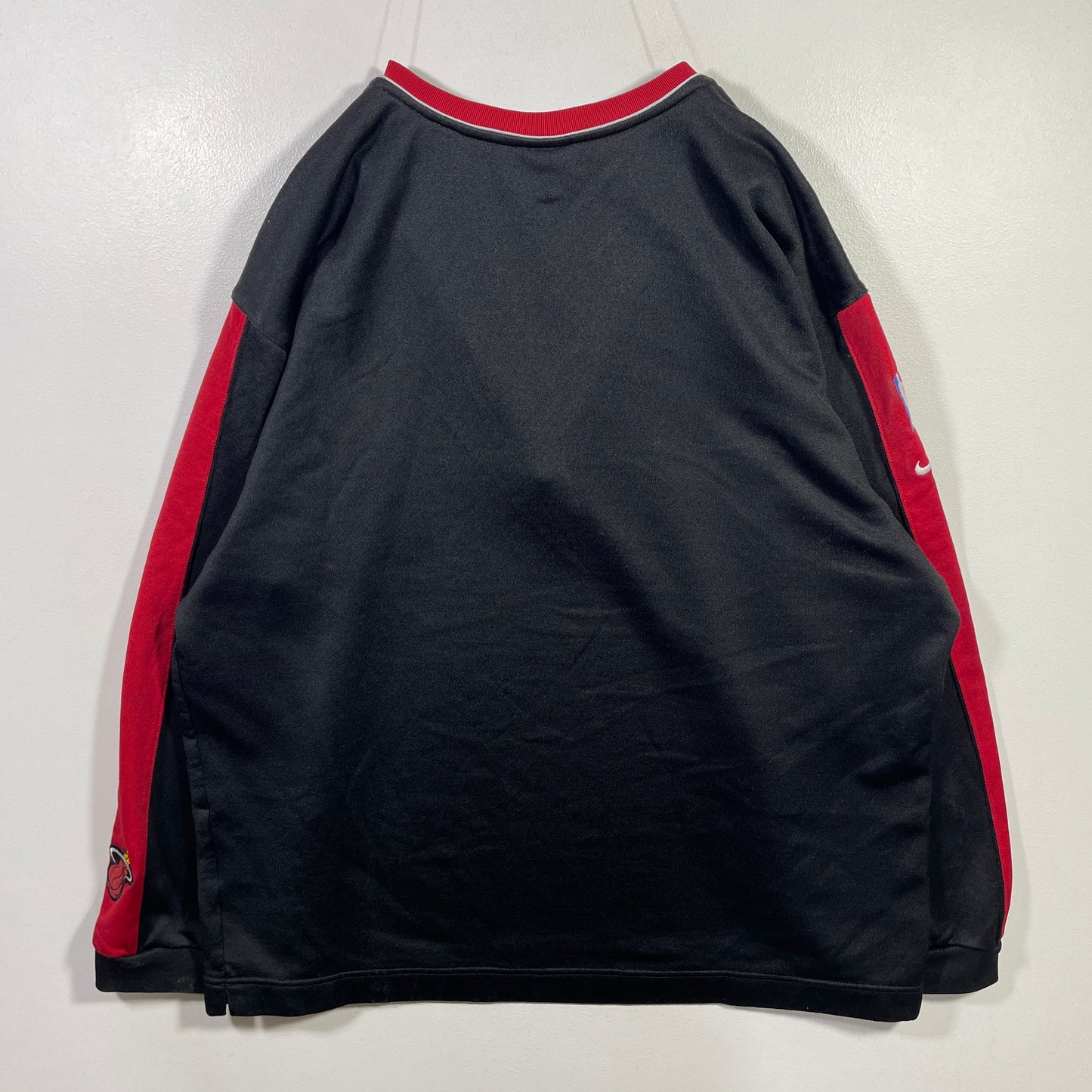 (XL) 00’ NIKE MIAMI HEAT Vintage NBA Polyester Game Shirt/ A0990