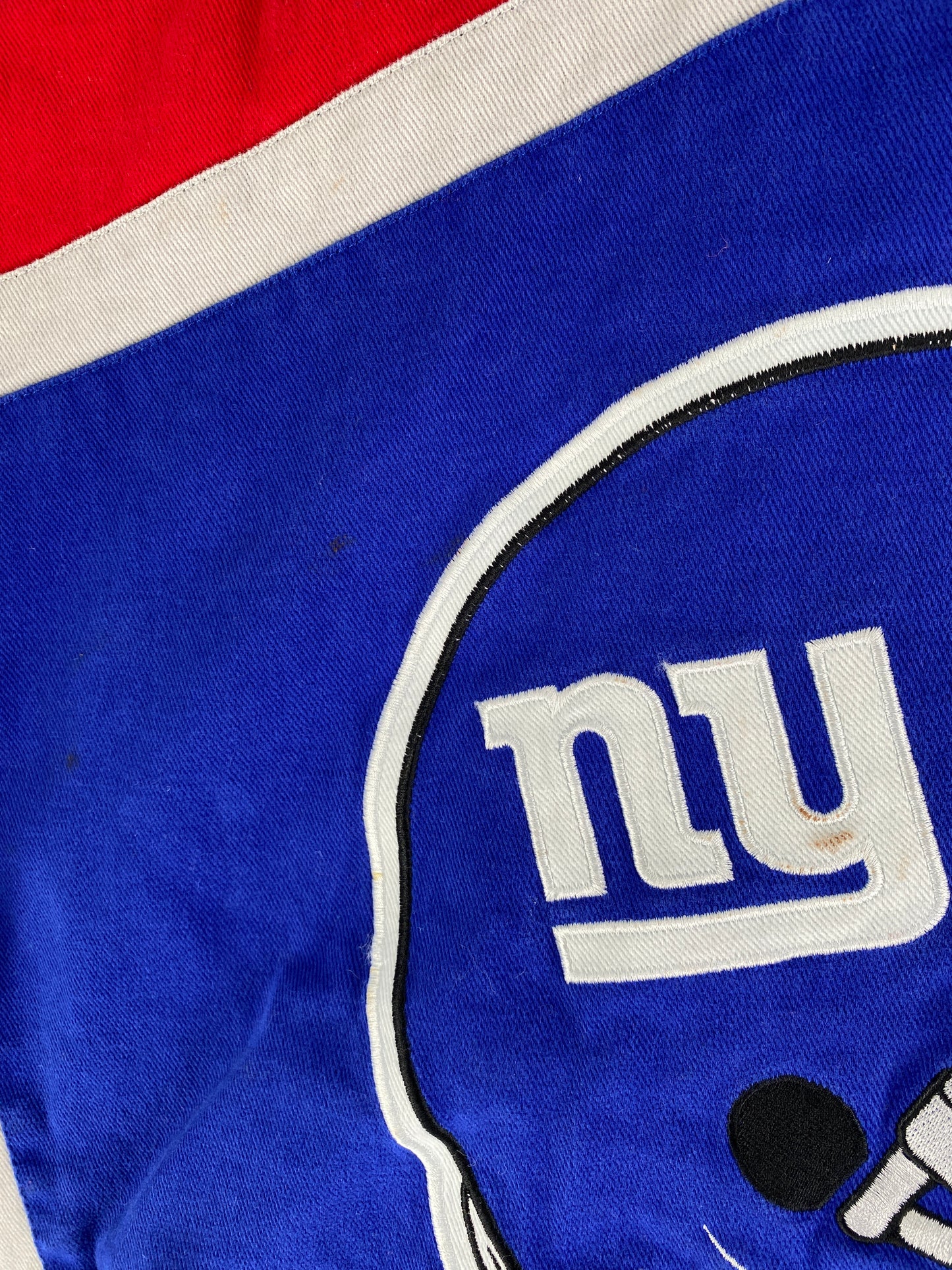 Vintage NEW YORK GIANTS Size XL NFL Racing Jacket / F6135J