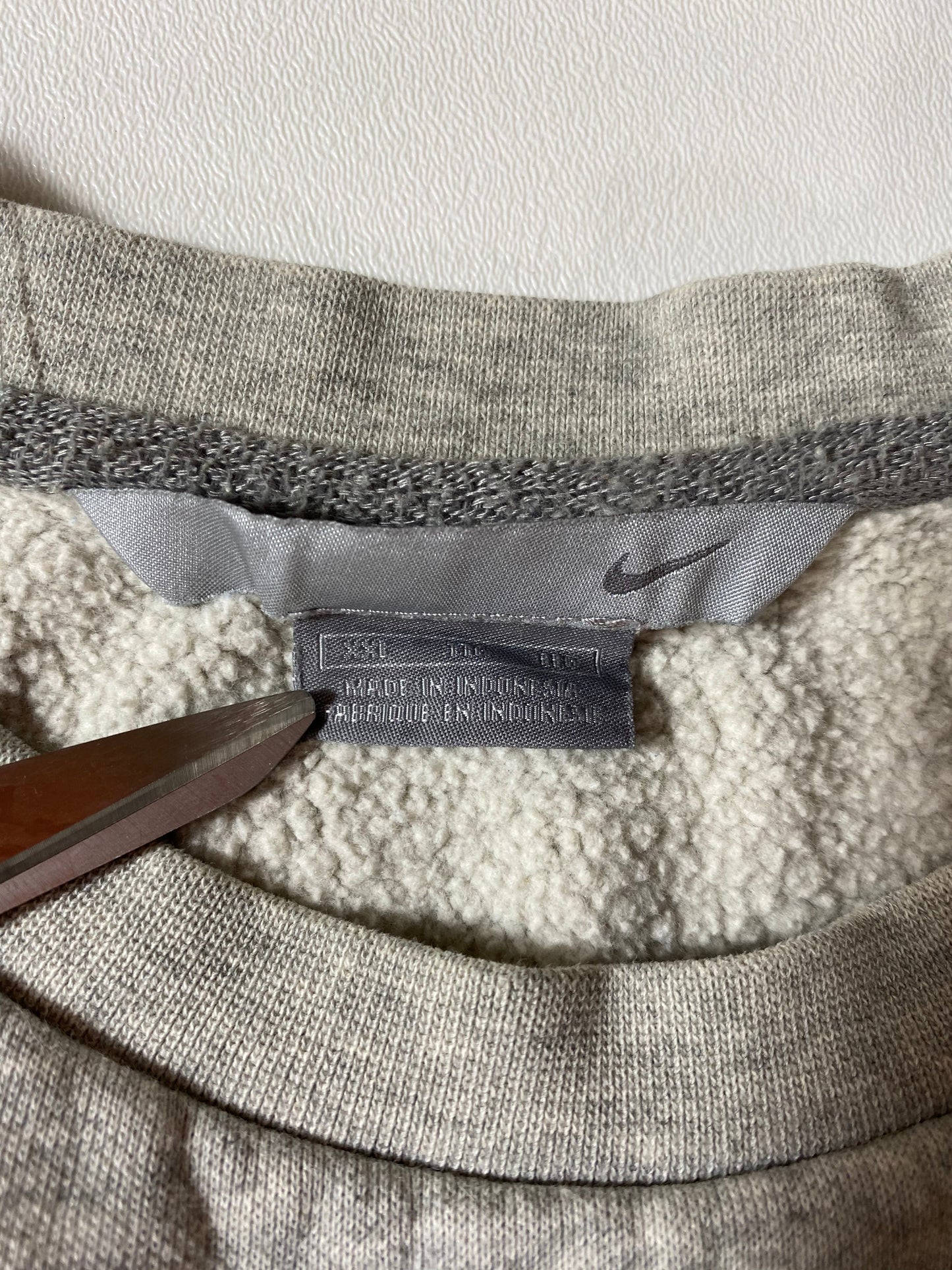 00’ NIKE MINI SWOOSH Size XXL Vintage Sweat-shirt / F4531S