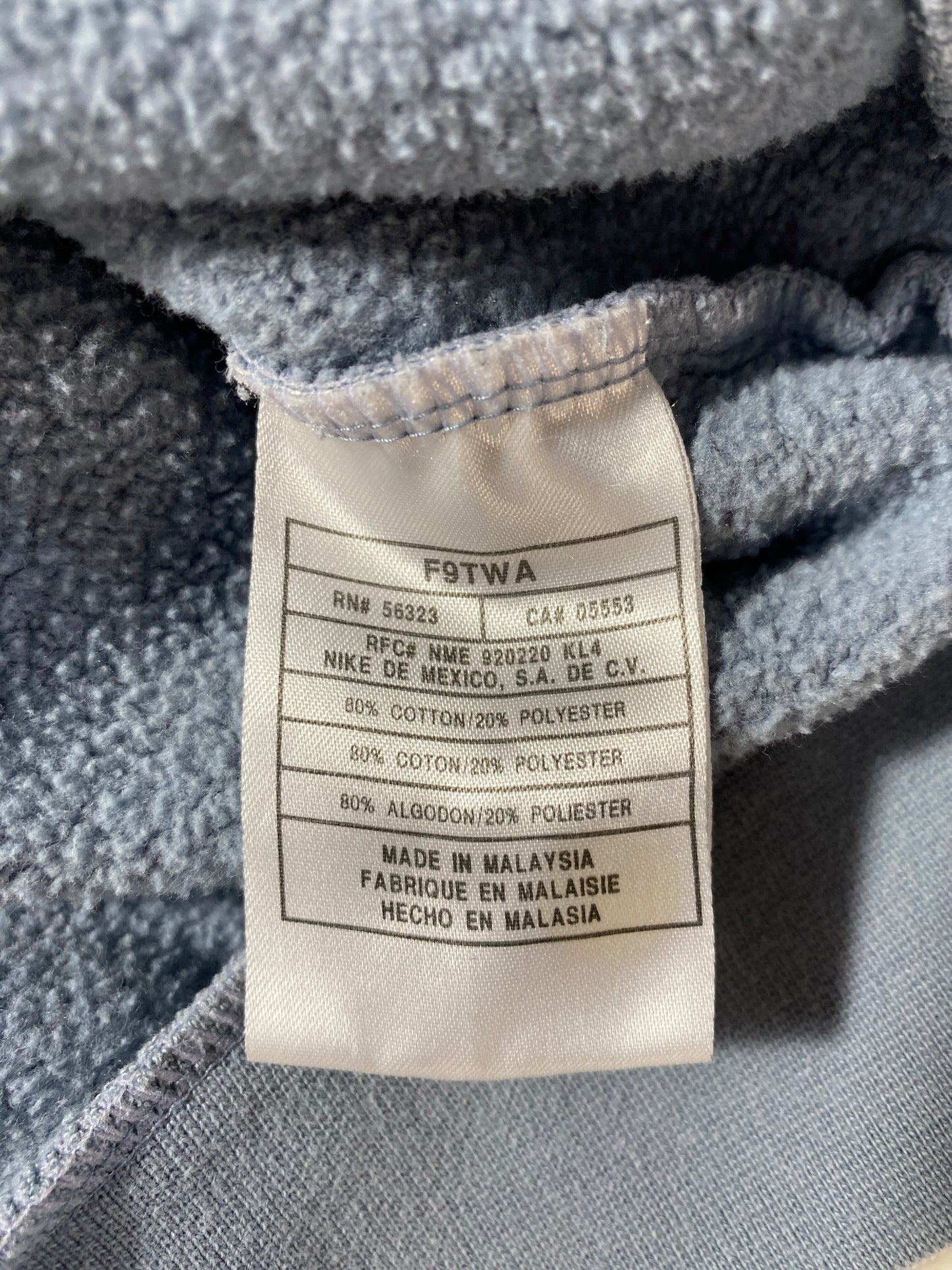 00’ NIKE Size XXL Sweat-shirt / G7205S