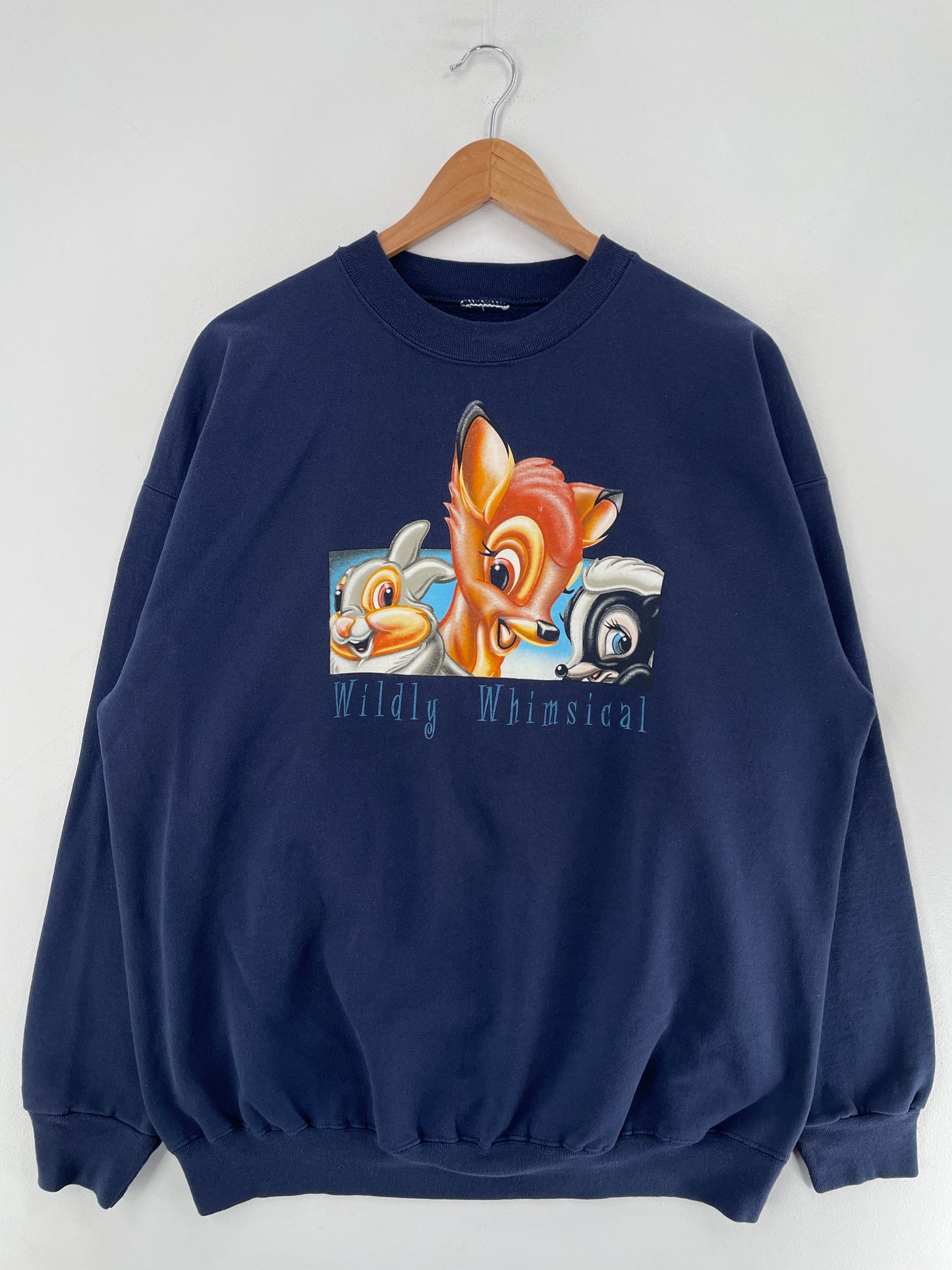 00’ DISNEY BAMBI Size No tag Approx. XL Sweat-shirt / F4932S