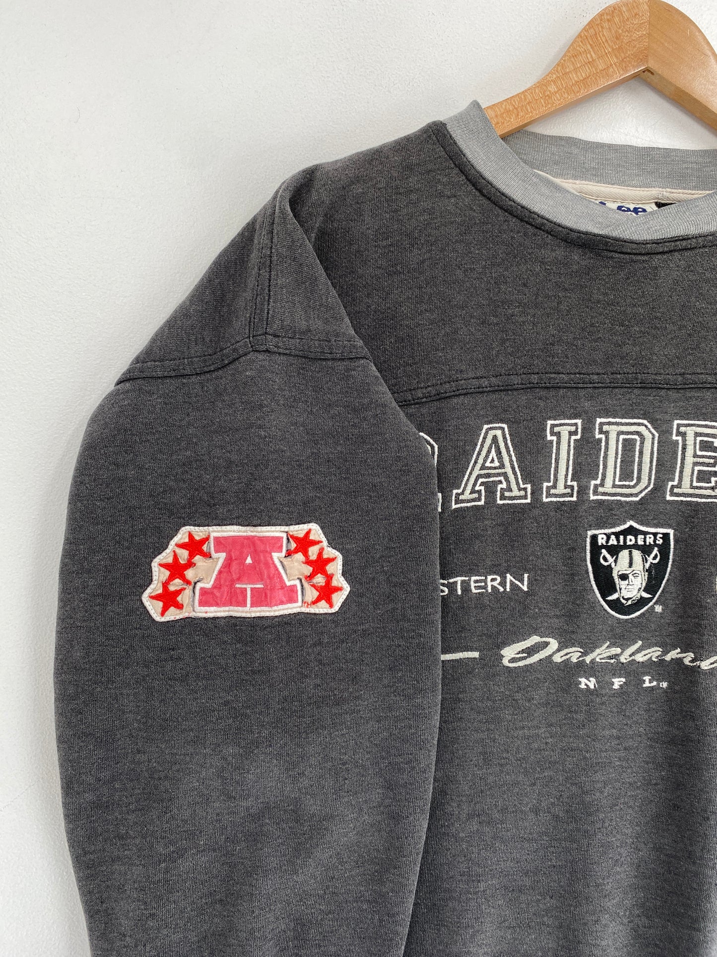 90’s OAKAND RAIDERS Size L NFL Sweat-Shirt / G3027S