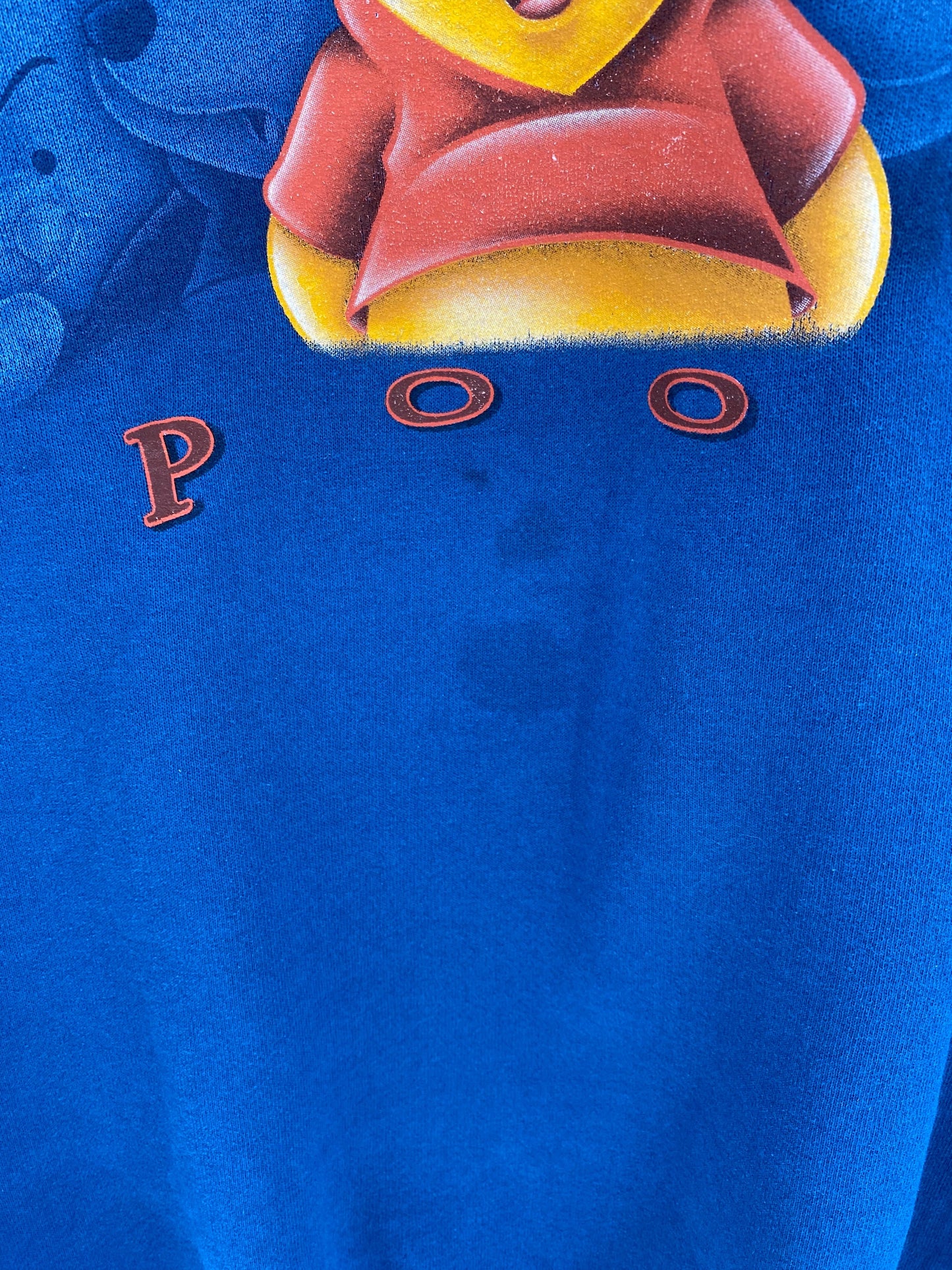 00’ DISNEY WINNIE THE POOH Made in USA Size XXL Vintage Sweat-shirt / F1452S