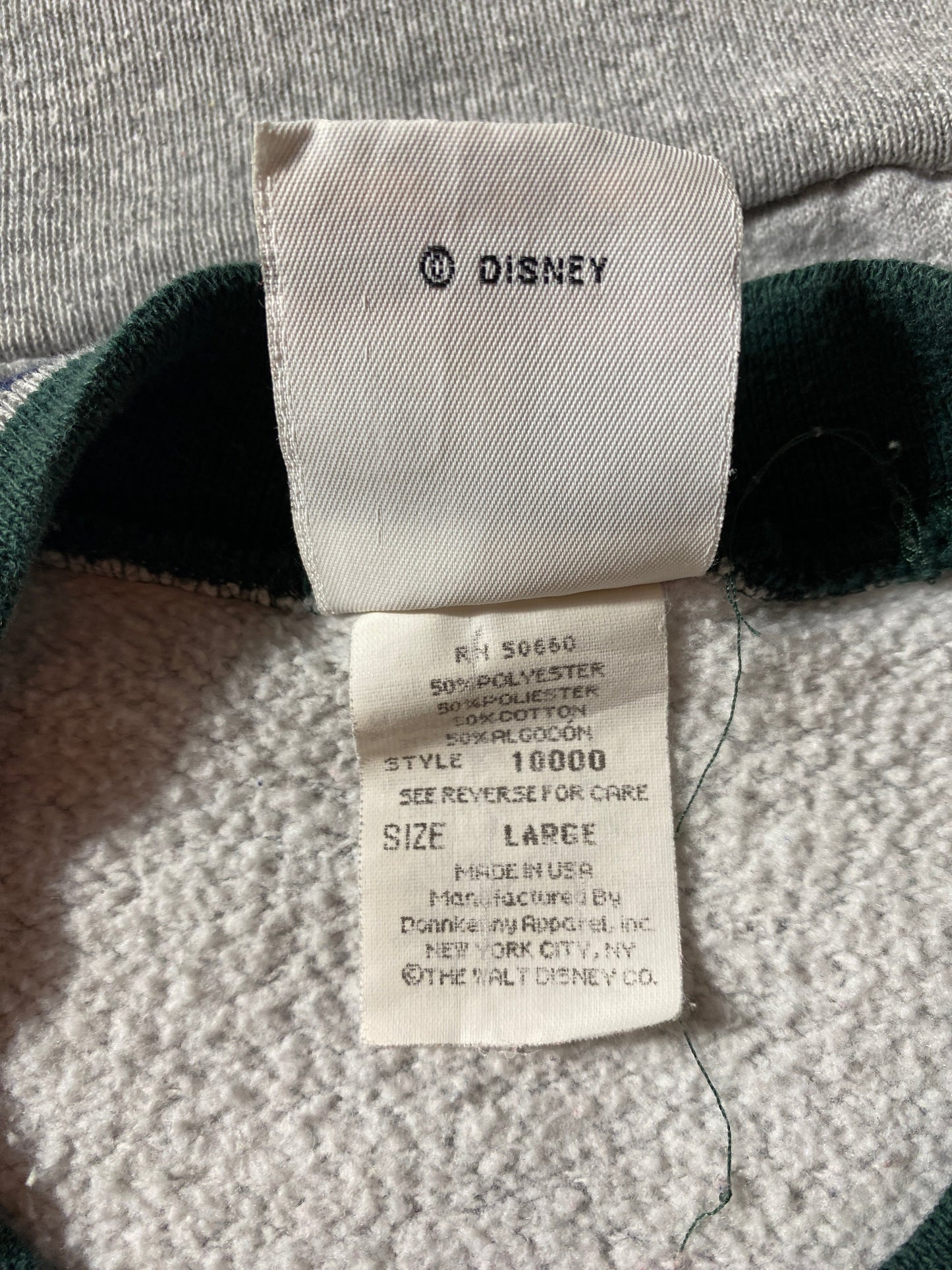 90's DISNEY MICKEY Made in USA Size L Vintage Sweat-shirt / G4720S