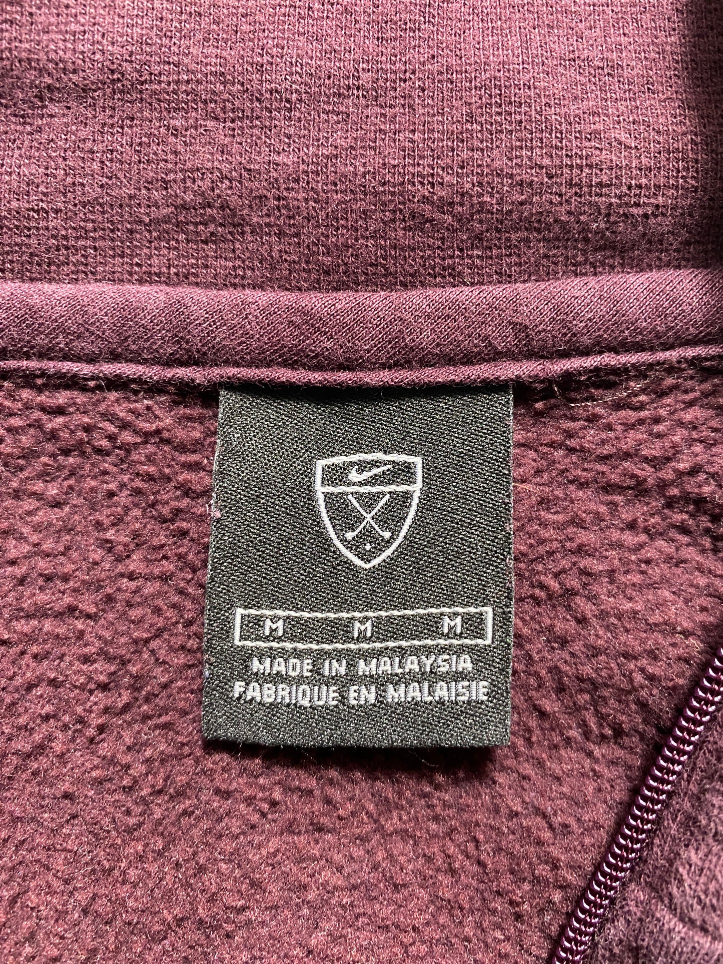 00’ NIKE GOLF Size M Half Zip Sweat-shirt / G7106S