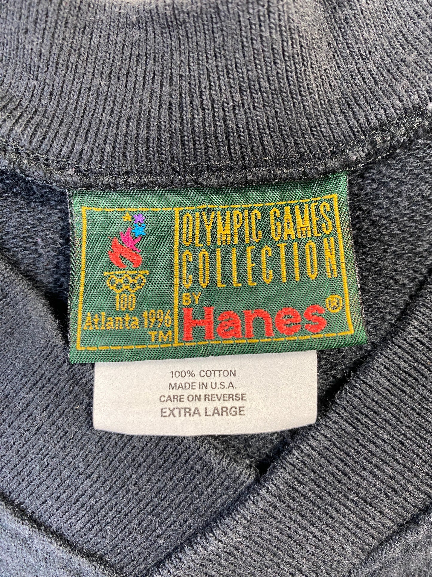1996 ATLANTA OLYMPIC Made in USA Size XL Vintage Sweat-Shirt / G3915S