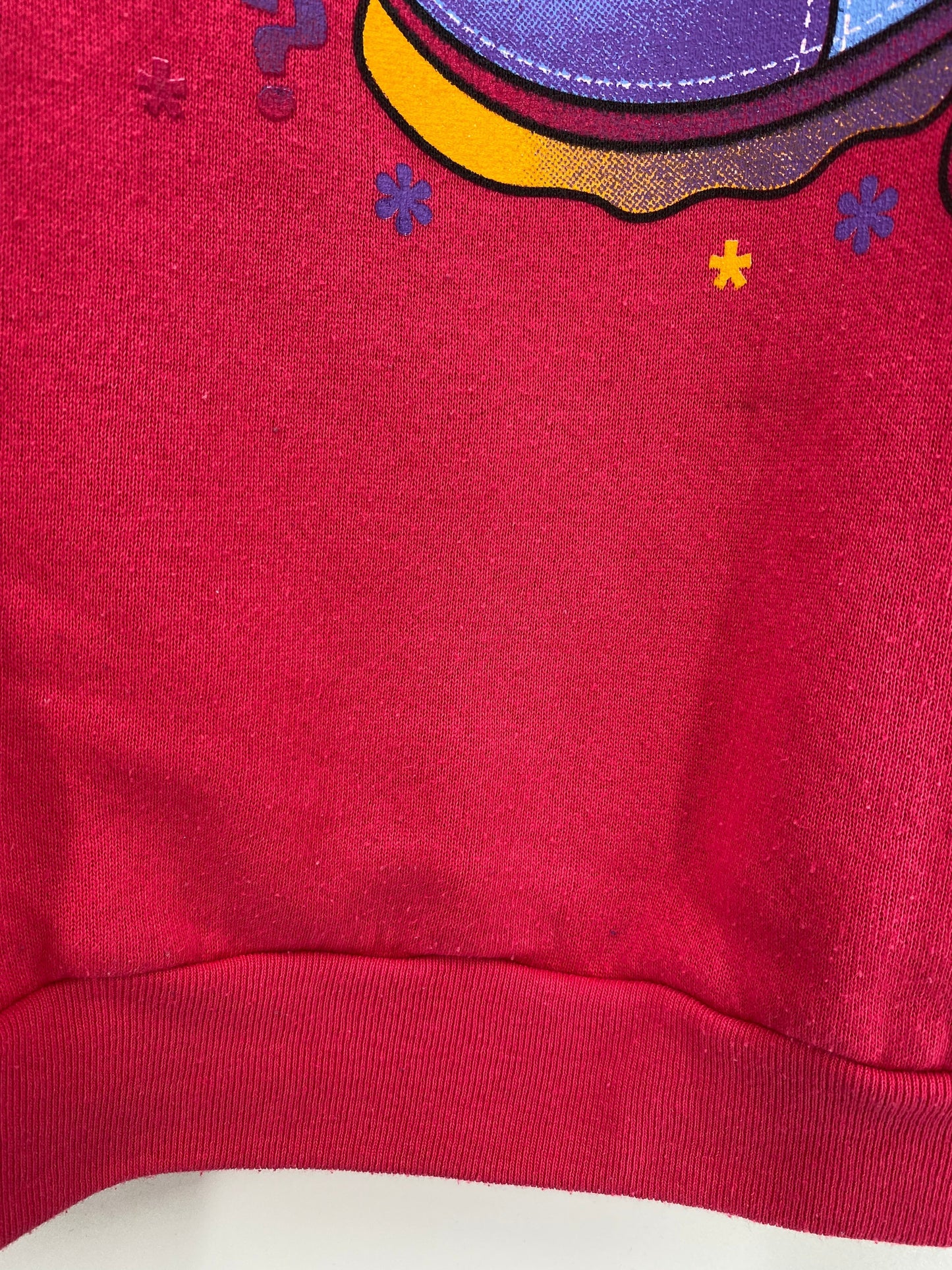 1997 LOONEY TUNES TWEETY Made in USA Size No tag (Approx.XXL) Vintage Sweat-Shirt / G5843S