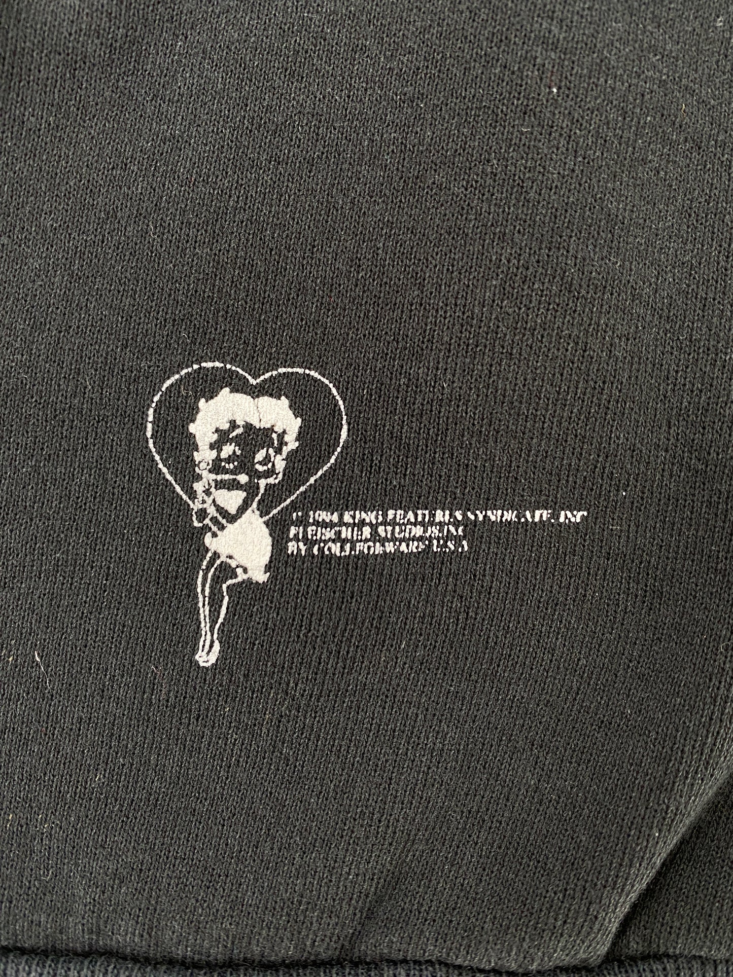 1994 BETTY BOOP x OHIO STATE Size No tag (Approx. S) Vintage College Sweat-shirt / G496S