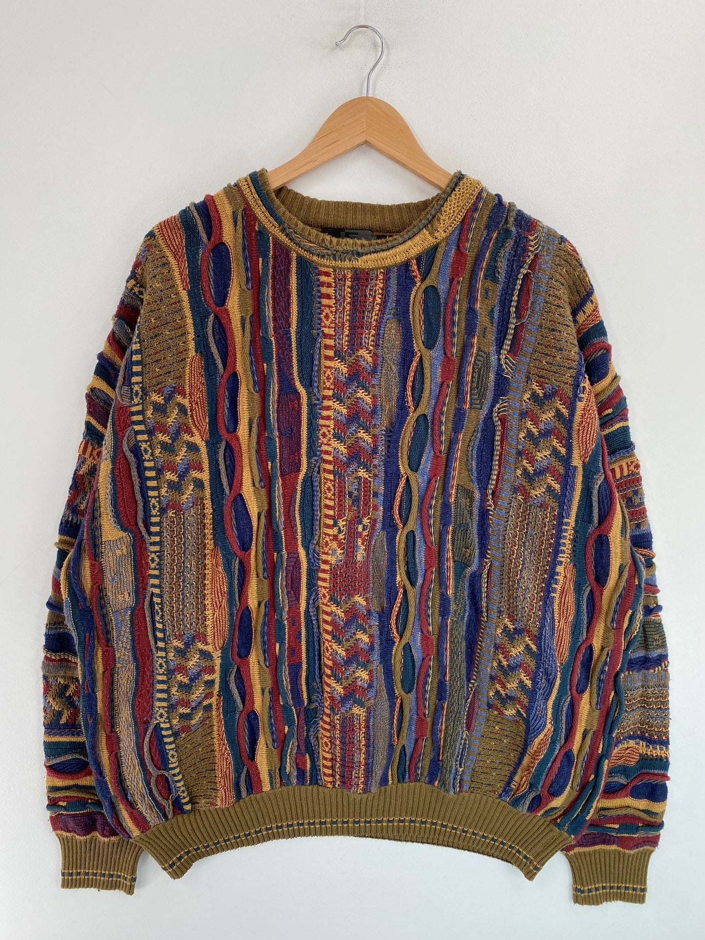 Vintage COOGI-Style Size XL Knit Sweater / G3742K