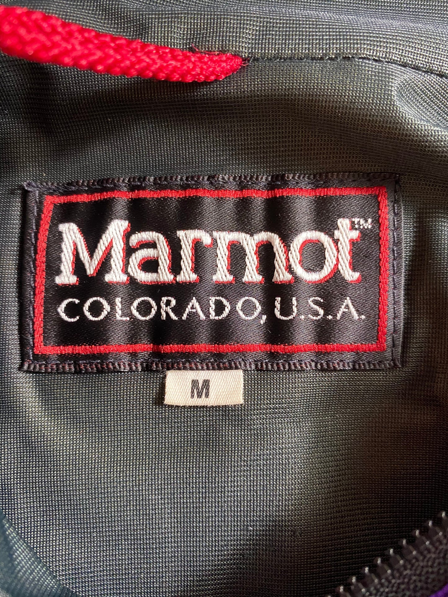 Vintage MARMOT Size M Zip-up Nylon Jacket / F666N