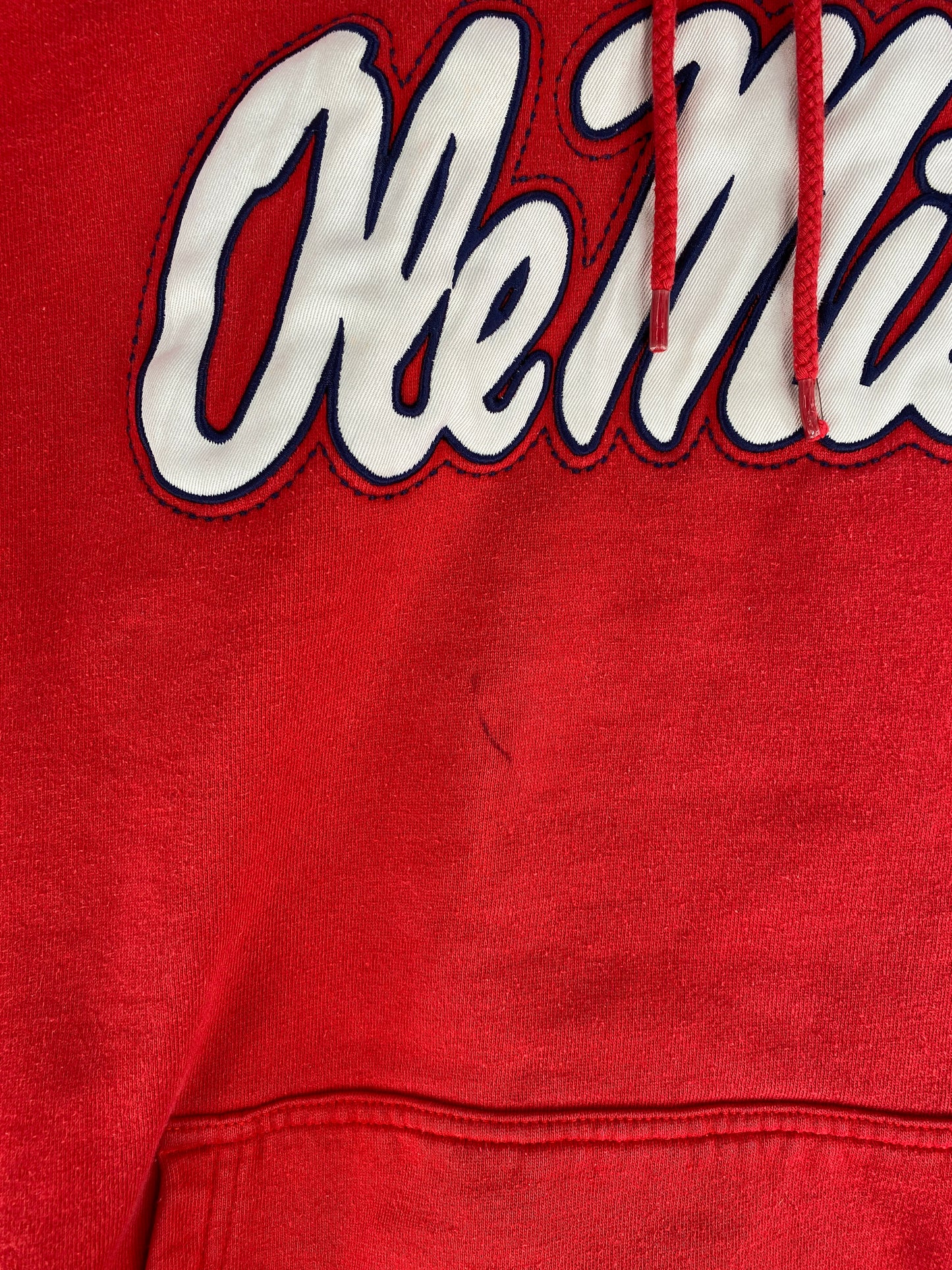 00' NIKE x OLE MISS Size XL Vintage College Hoodie Sweat-Shirt / F6782S