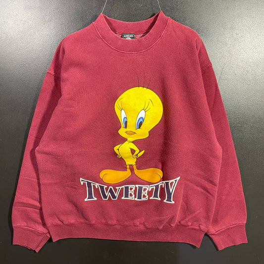 (L) 1997 LOONEY TUNES TWEETY Vintage Sweatshirt / A1113S