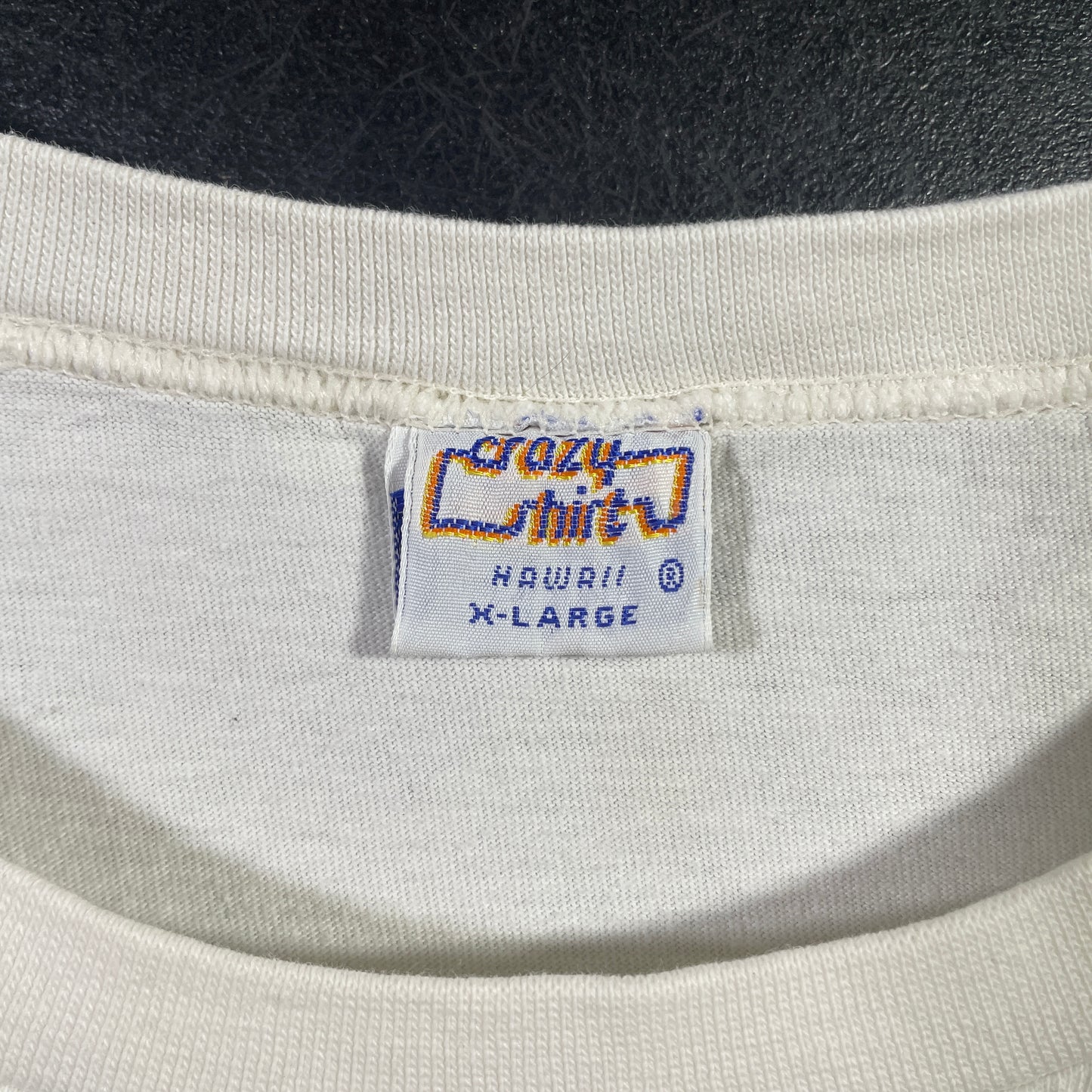 (XL) 80's CRAZY SHIRT FELINE FITNESS CENTER Vintage T-Shirt / A0813T