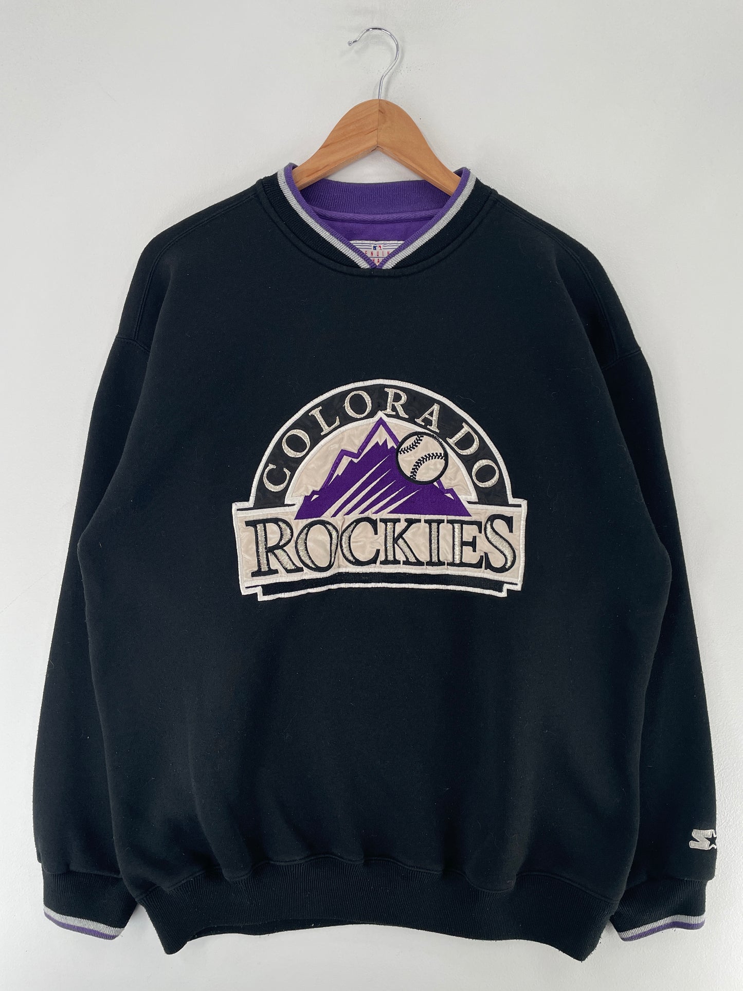 90’s COLORADO ROCKIES Size L NBA Sweat-shirt / F2904S