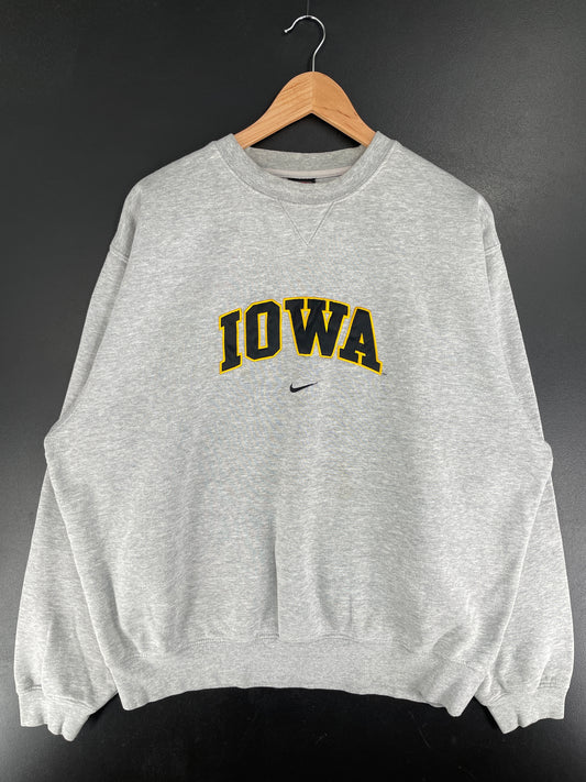00' NIKE x IOWA Size L Vintage College Sweat-Shirt / F4970S