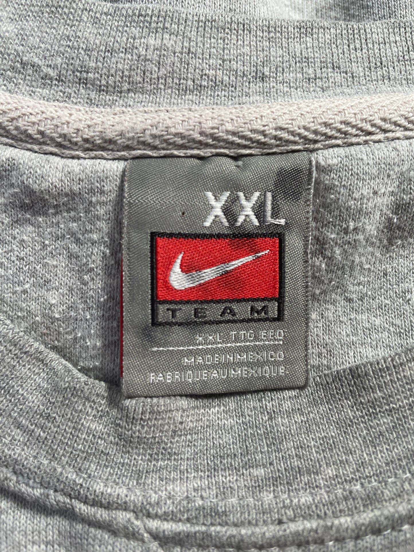 00' NIKE x TEXAS Size XXL Vintage College Sweat-shirt / F9384S