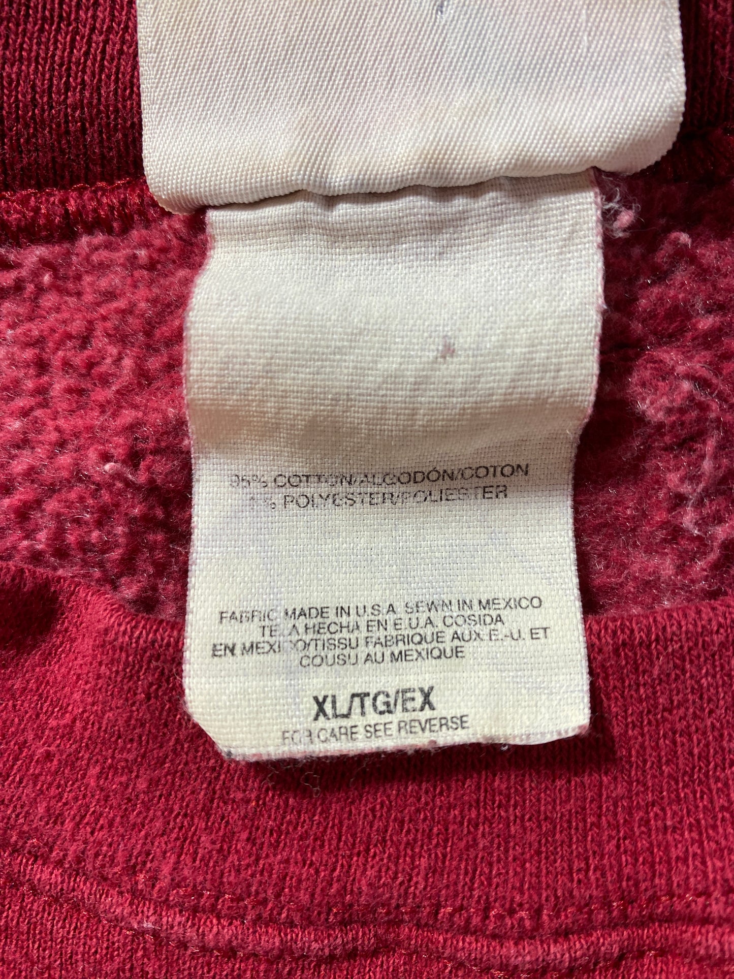 90’s SAN FRANCISCO 49ERS Size XL NFL Sweat-shirt / F5667S