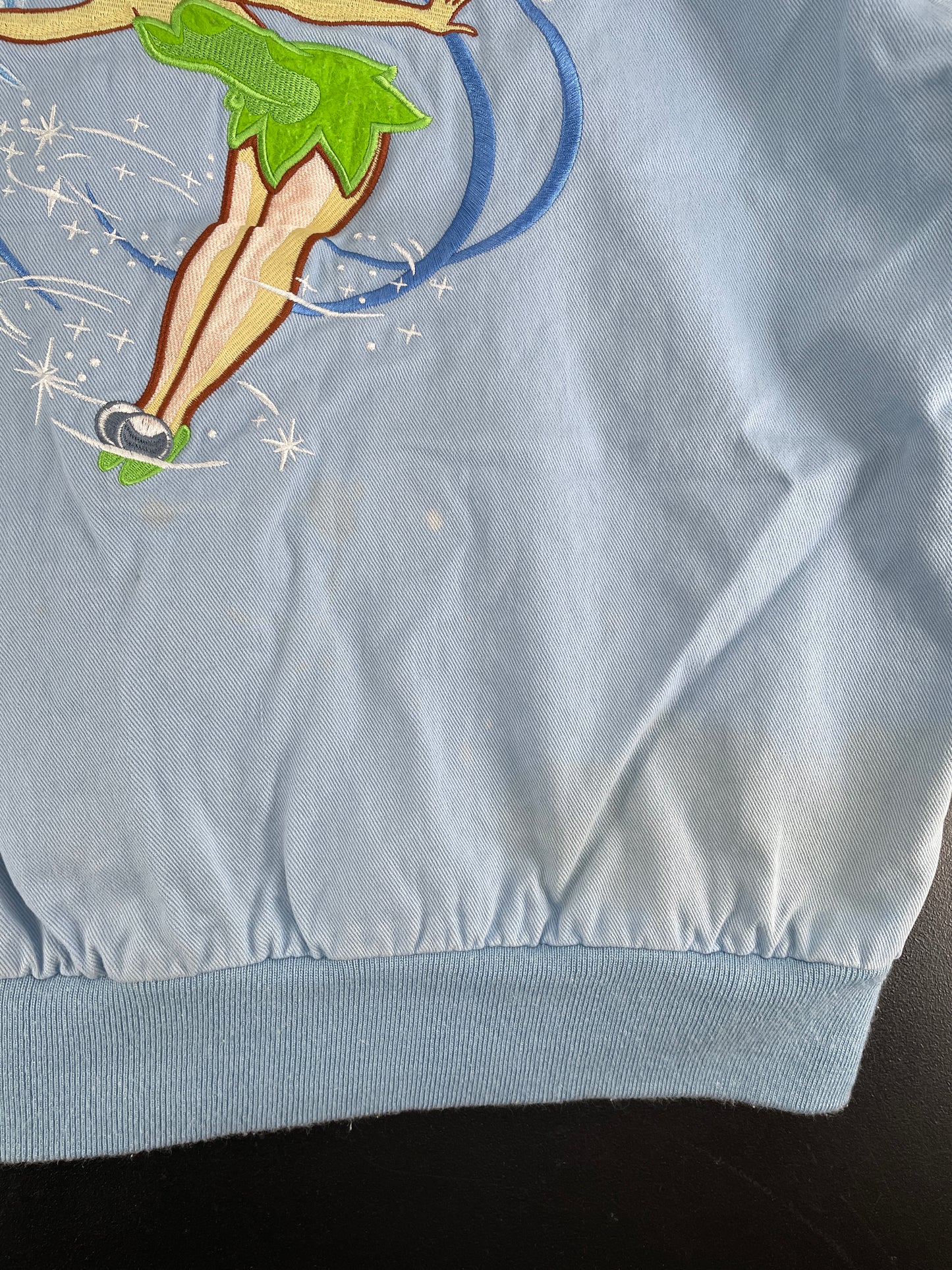 Vintage DISNEY TINKER BELL Size XL Racing Jacket/ F5072J