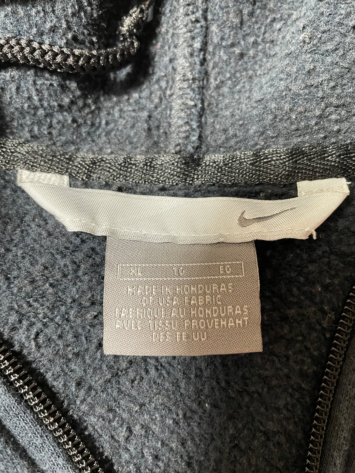 00' NIKE MINI SWOOSH Size XL Vintage Hoodie Sweat shirt / F3754S