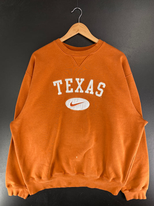 00' NIKE x TEXAS Size L Vintage College Sweat-Shirt / F6780S