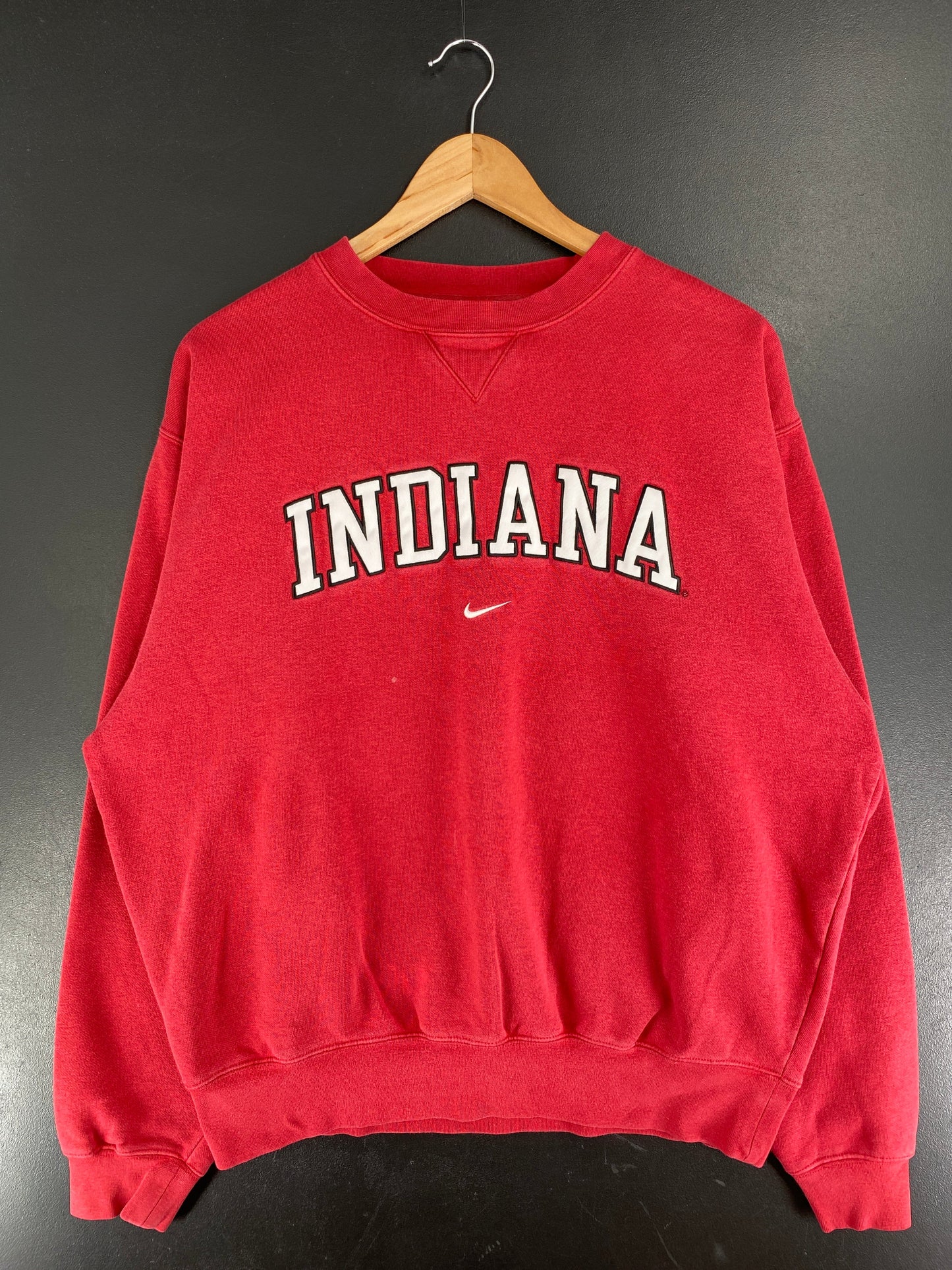 00’ NIKE x INDIANA Size M Vintage College Sweat shirt / F6523S
