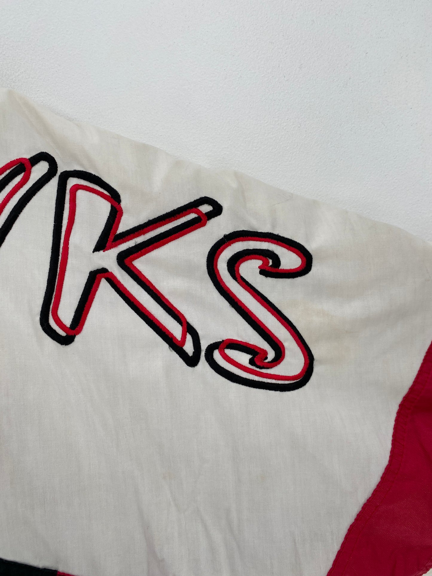 90's PRO PLAYER x CHICAGO BLACKHAWKS Size XL Vintage NHL Padded Jacket / G5518N