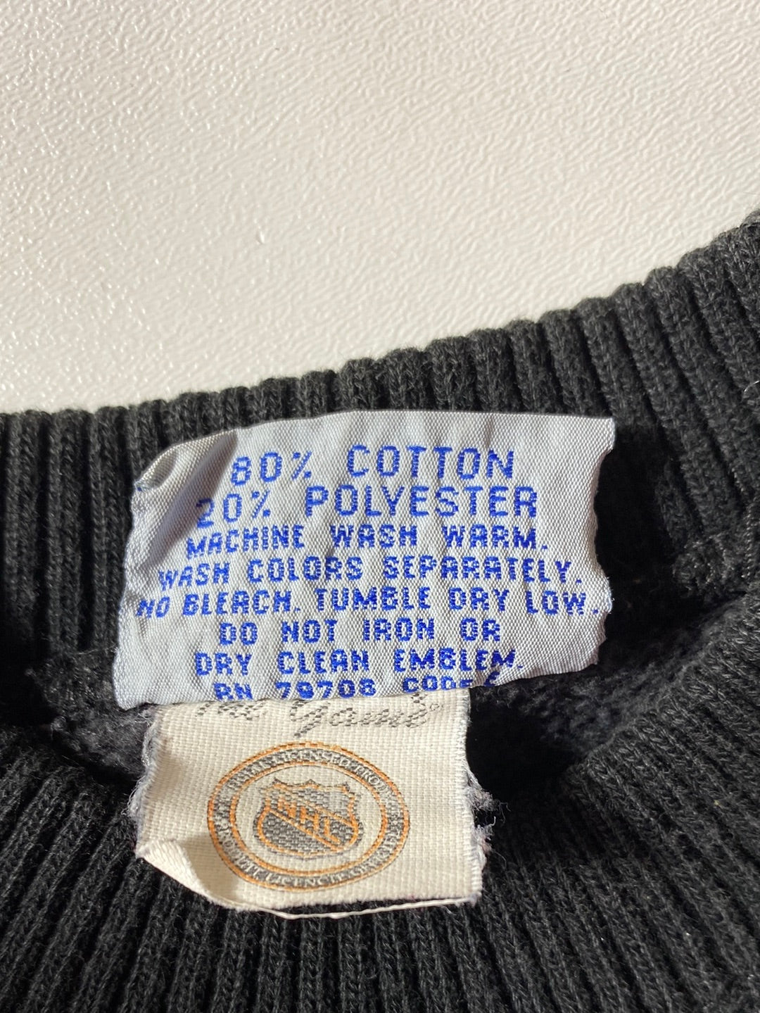 90’s TAMPA BAY LIGHTNING Size L NFL Sweat-shirt / F8641S