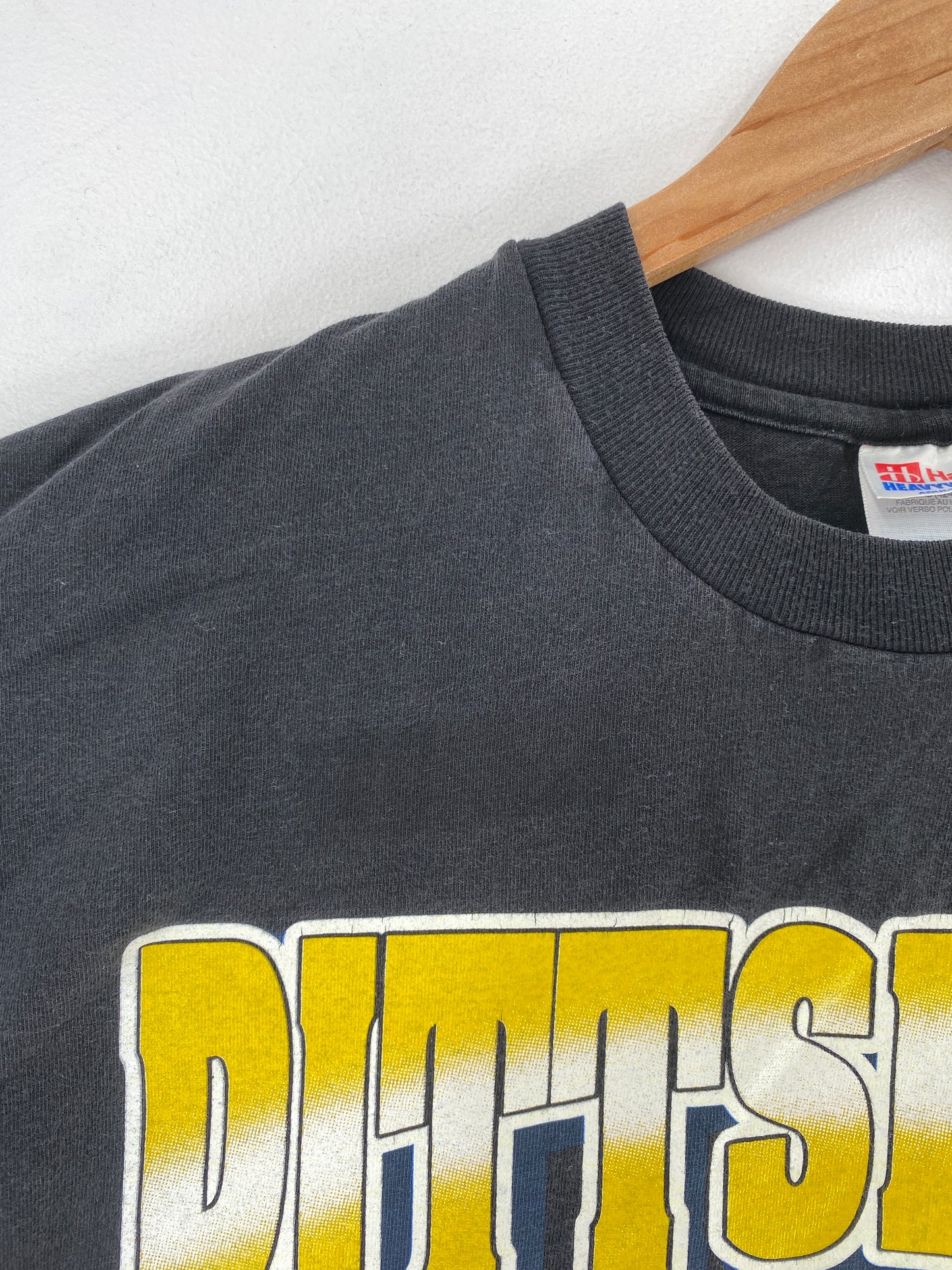 1995 PITTSBURGH STEELERS Size L Vintage NFL T-Shirt / F3276T