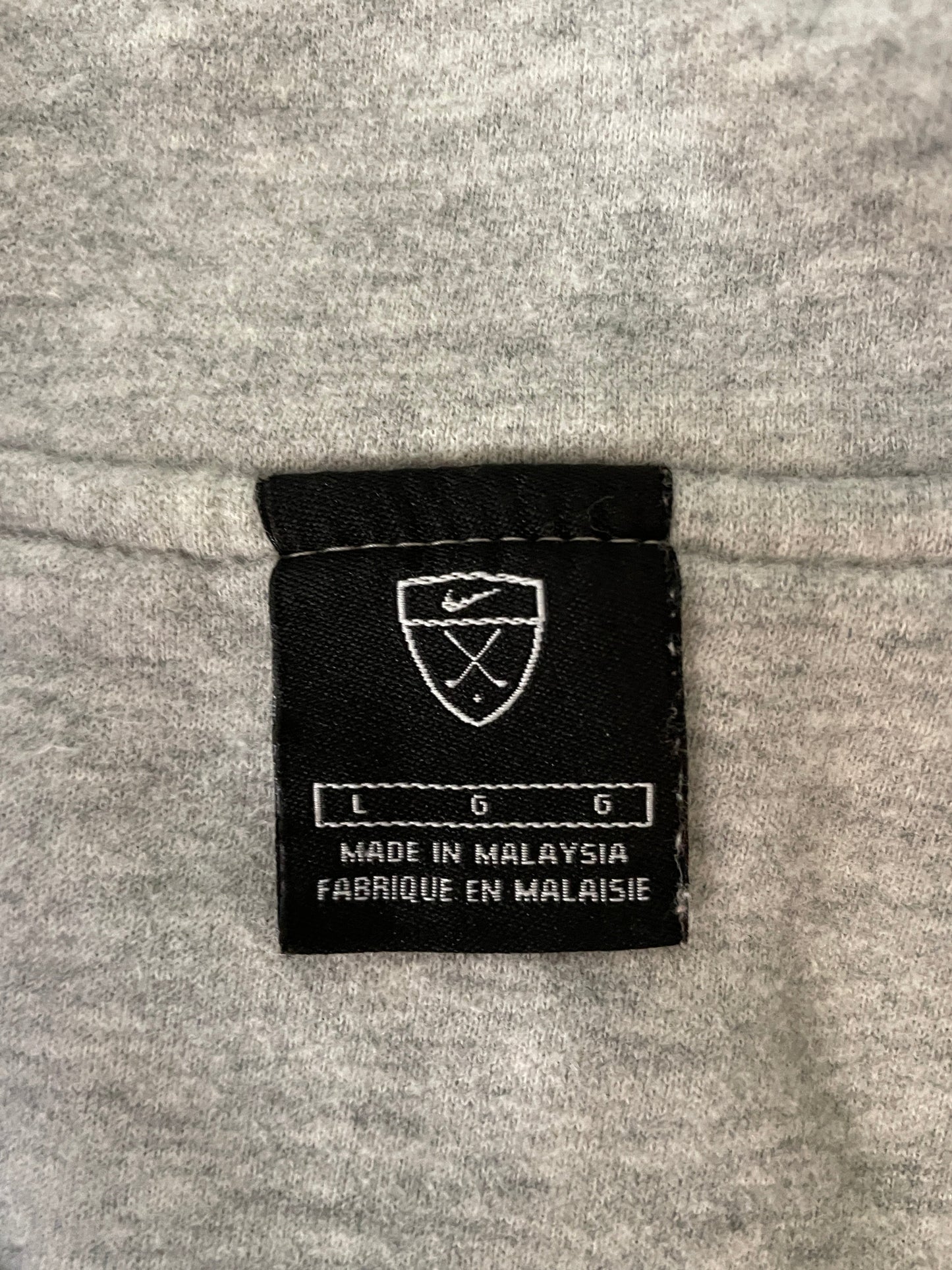 00’ NIKE GOLF Size L Half-Zip Sweat-shirt / F8675S