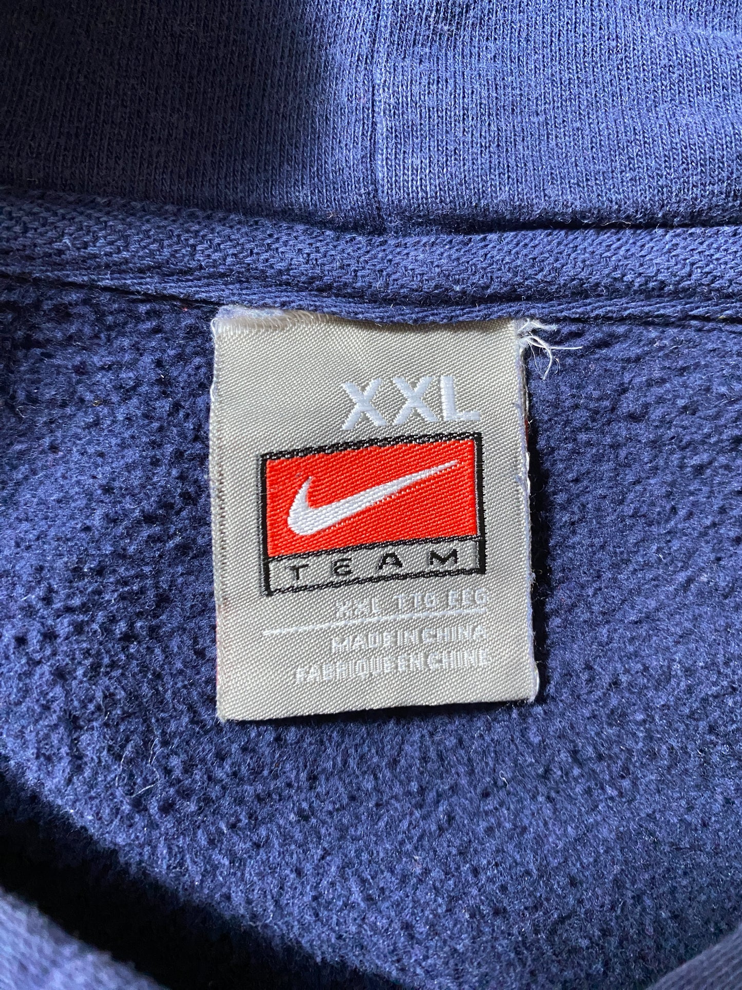 00' NIKE x MICHIGAN Size XXL Vintage College Hoodie Sweat Shirt / G504S