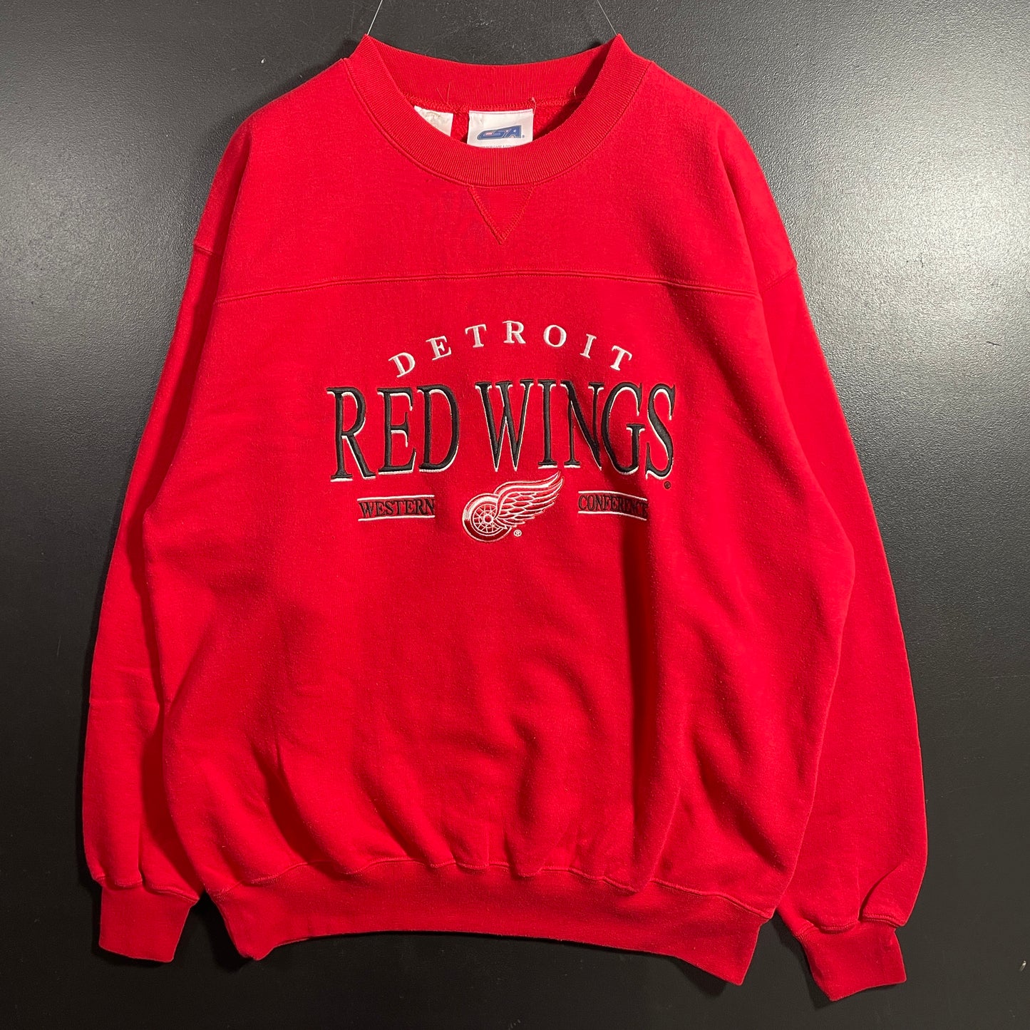 (L) 90’s DETROIT RED WING Vintage NHL Sweatshirt / A1175S