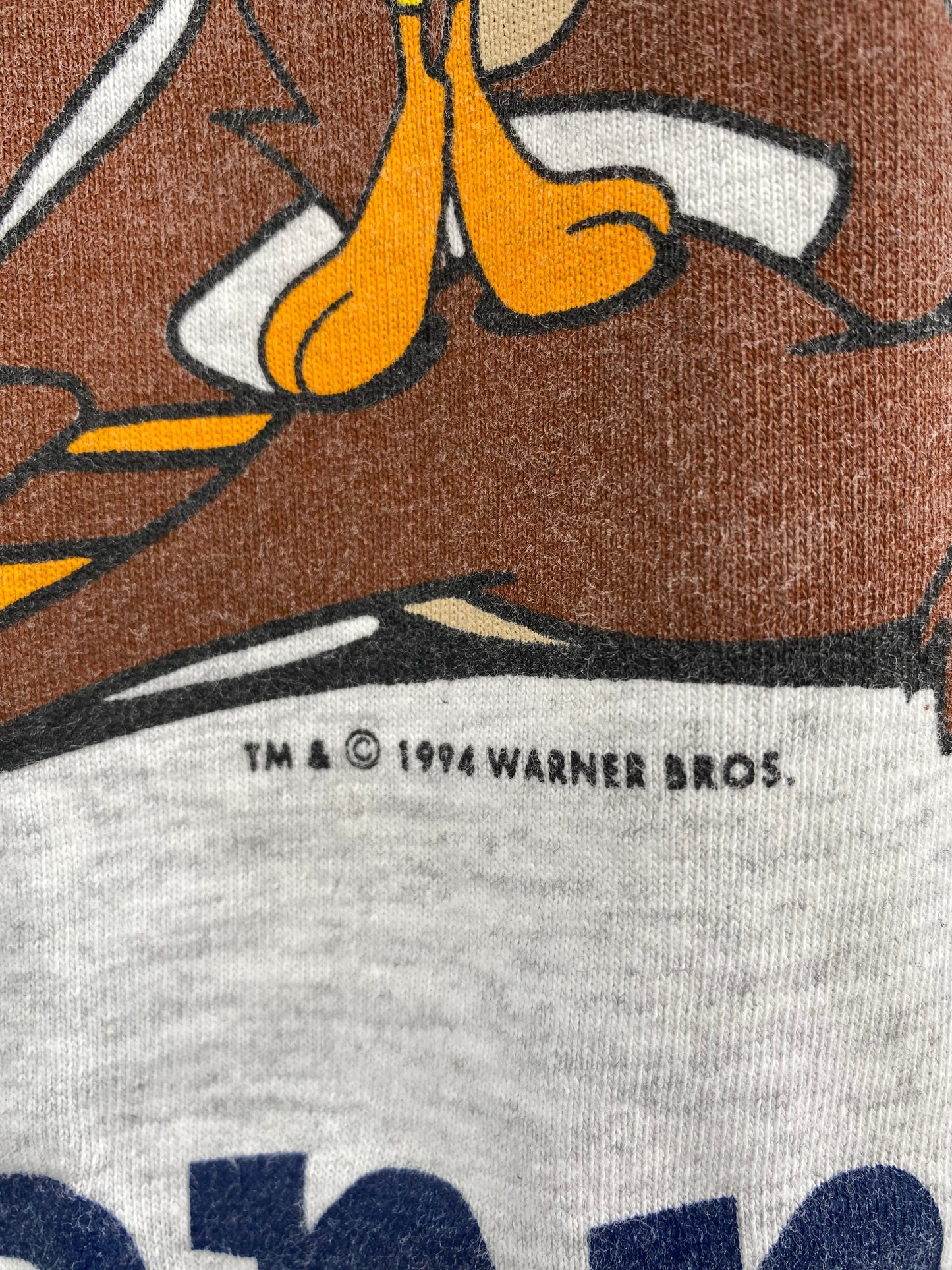 1996 LOONEY TUNES PENN STATE Size No tag (Approx.XXL) T-Shirt / F8000T